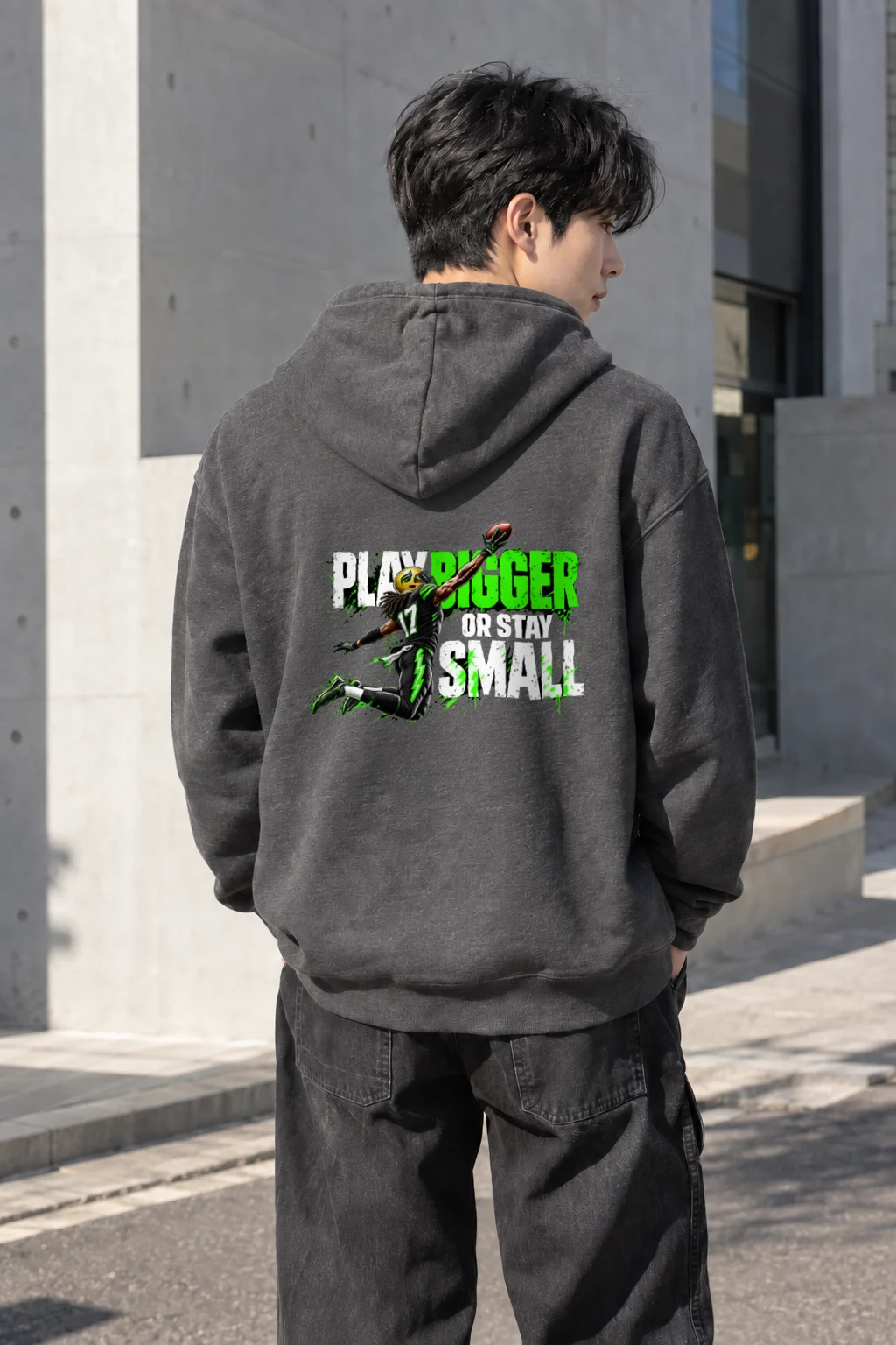 "Play Bigger" Heavy Blend Unisex Pullover Hoodie | Gildan 18500