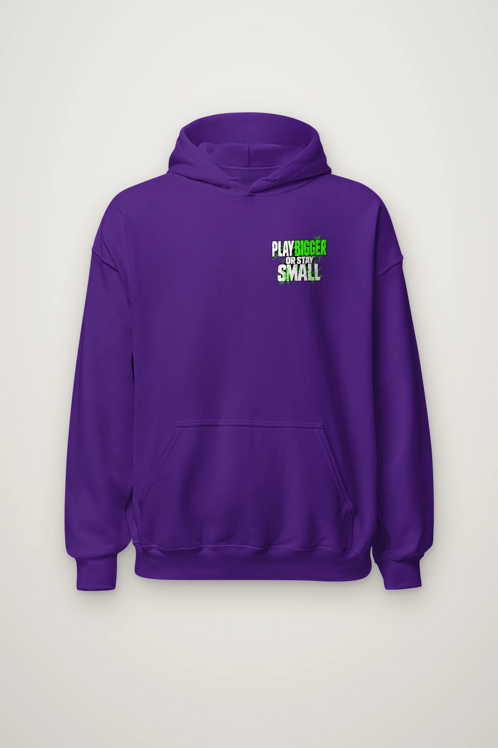 "Play Bigger" Heavy Blend Unisex Pullover Hoodie