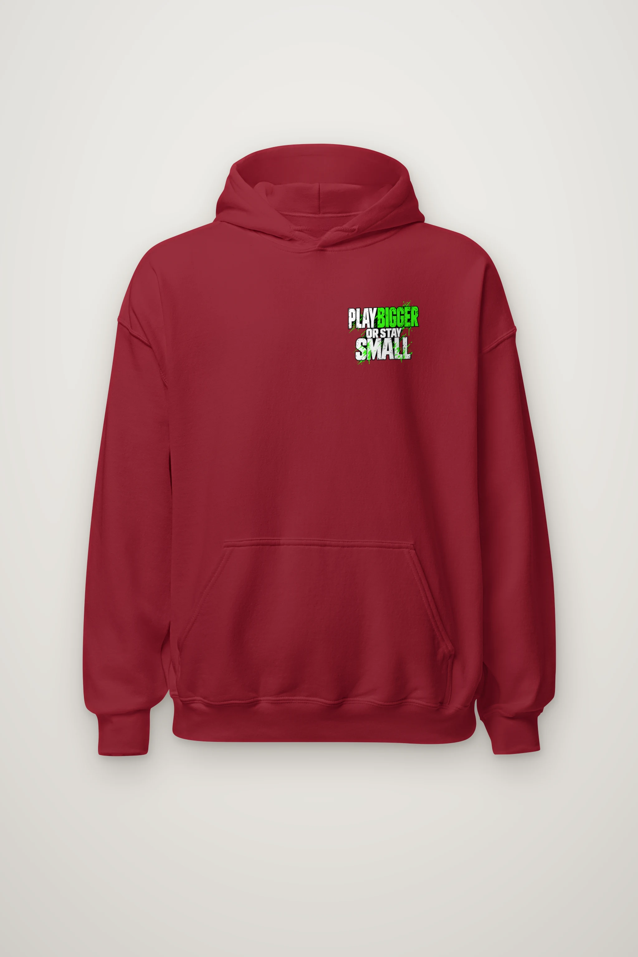 "Play Bigger" Heavy Blend Unisex Pullover Hoodie