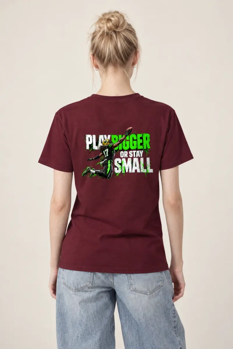 "Play Bigger" Heavyweight Unisex Crewneck T-shirt