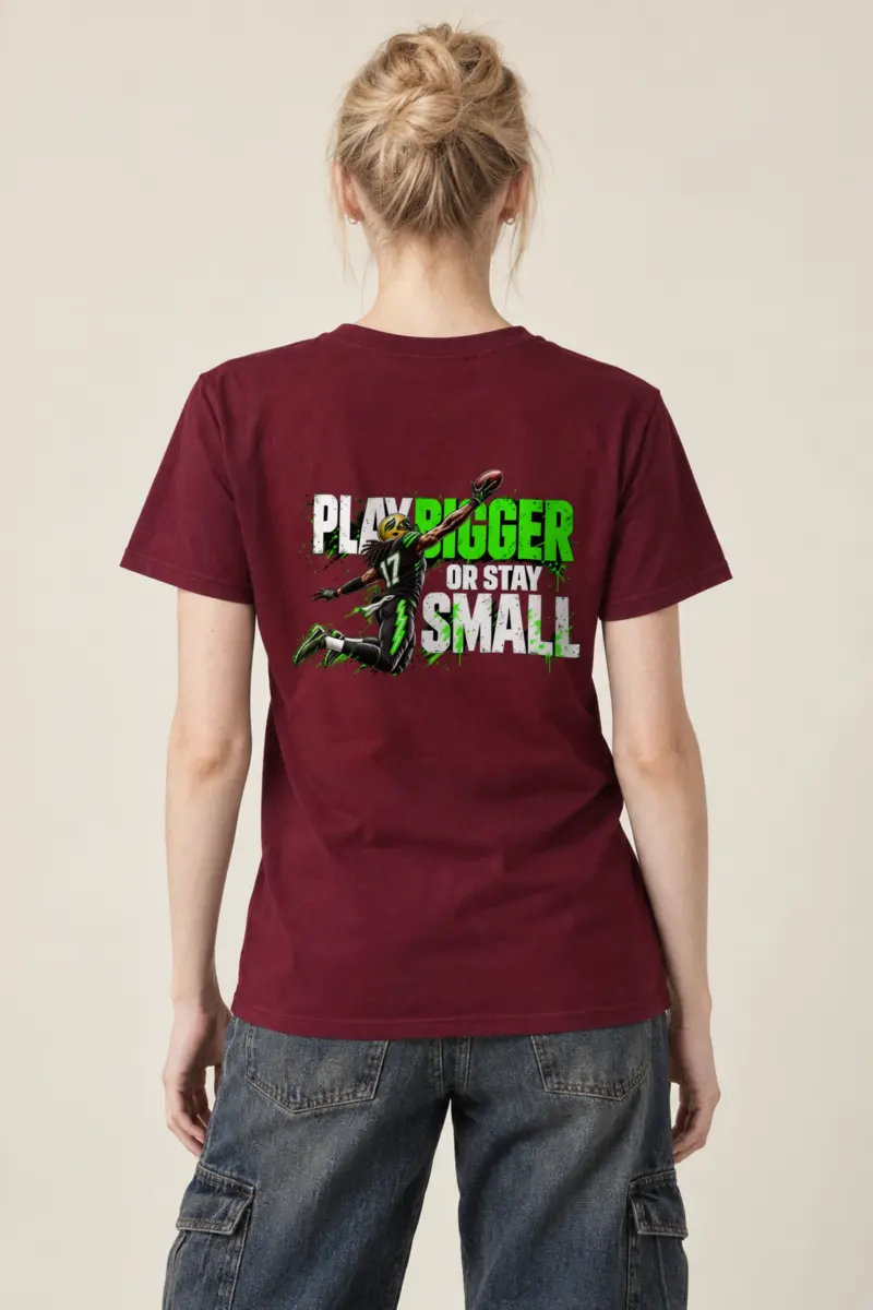 "Play Bigger" Heavyweight Unisex Crewneck T-shirt
