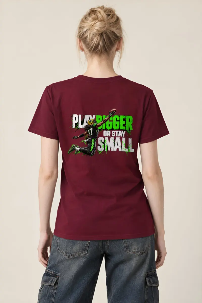 "Play Bigger" Heavyweight Unisex Crewneck T-shirt