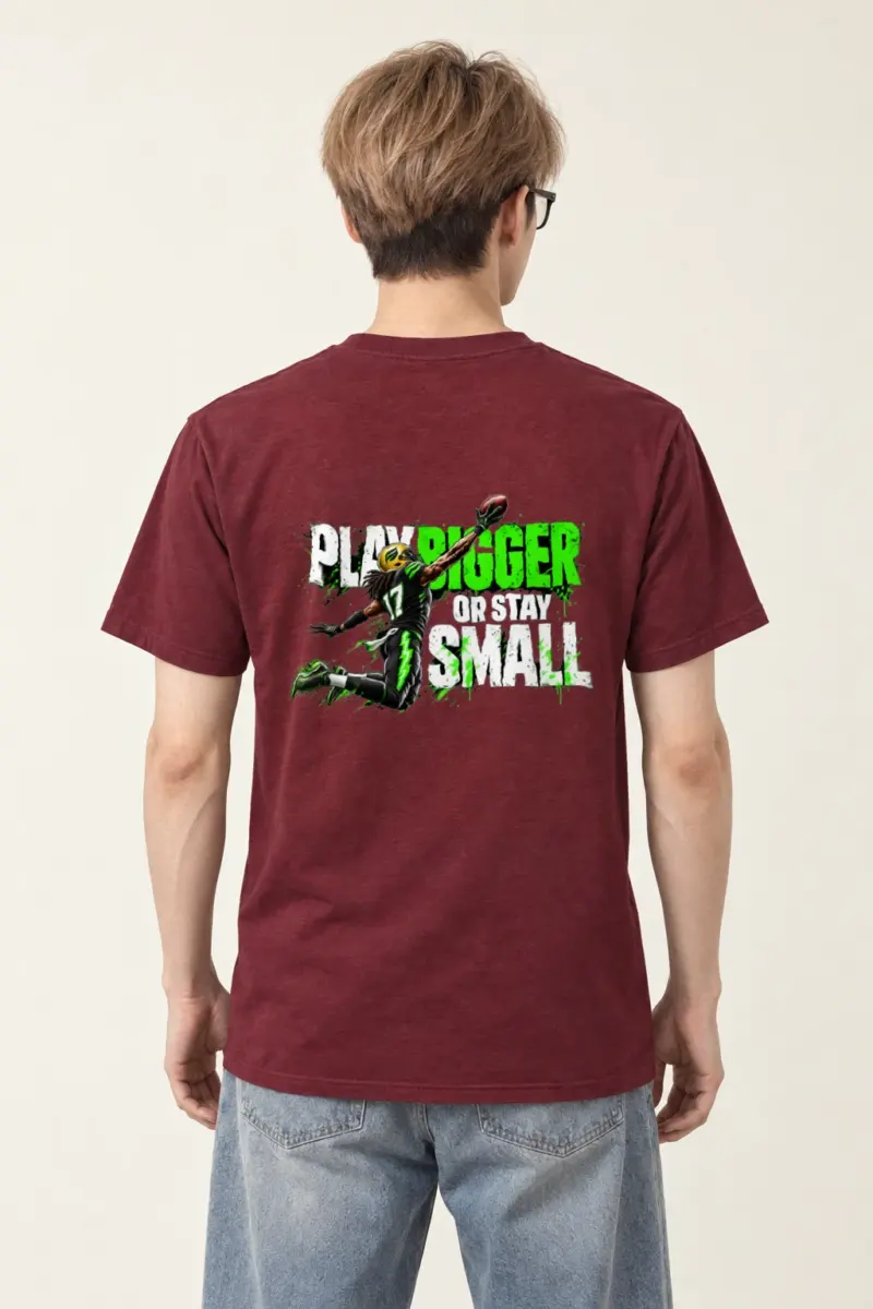 "Play Bigger" Heavyweight Unisex Crewneck T-shirt