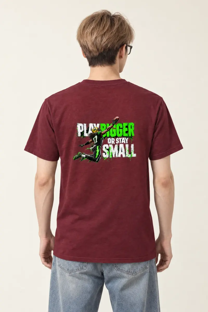 "Play Bigger" Heavyweight Unisex Crewneck T-shirt