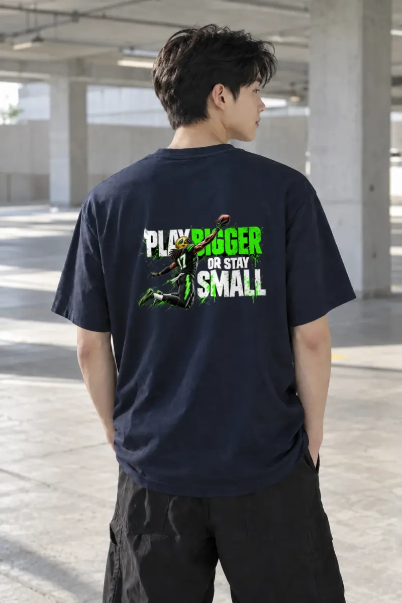 "Play Bigger" Heavyweight Unisex Crewneck T-shirt | Gildan 5000