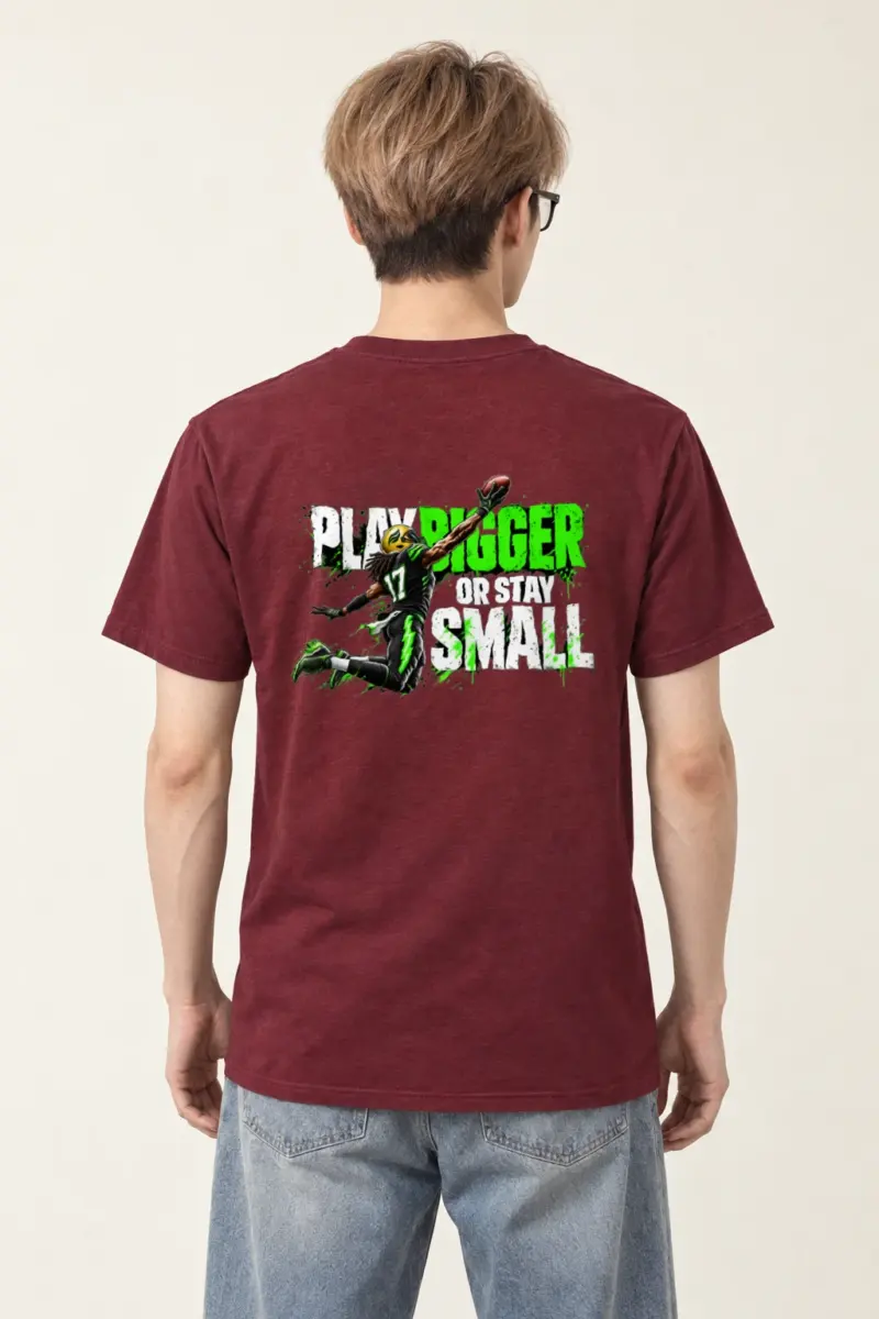 "Play Bigger" Heavyweight Unisex Crewneck T-shirt