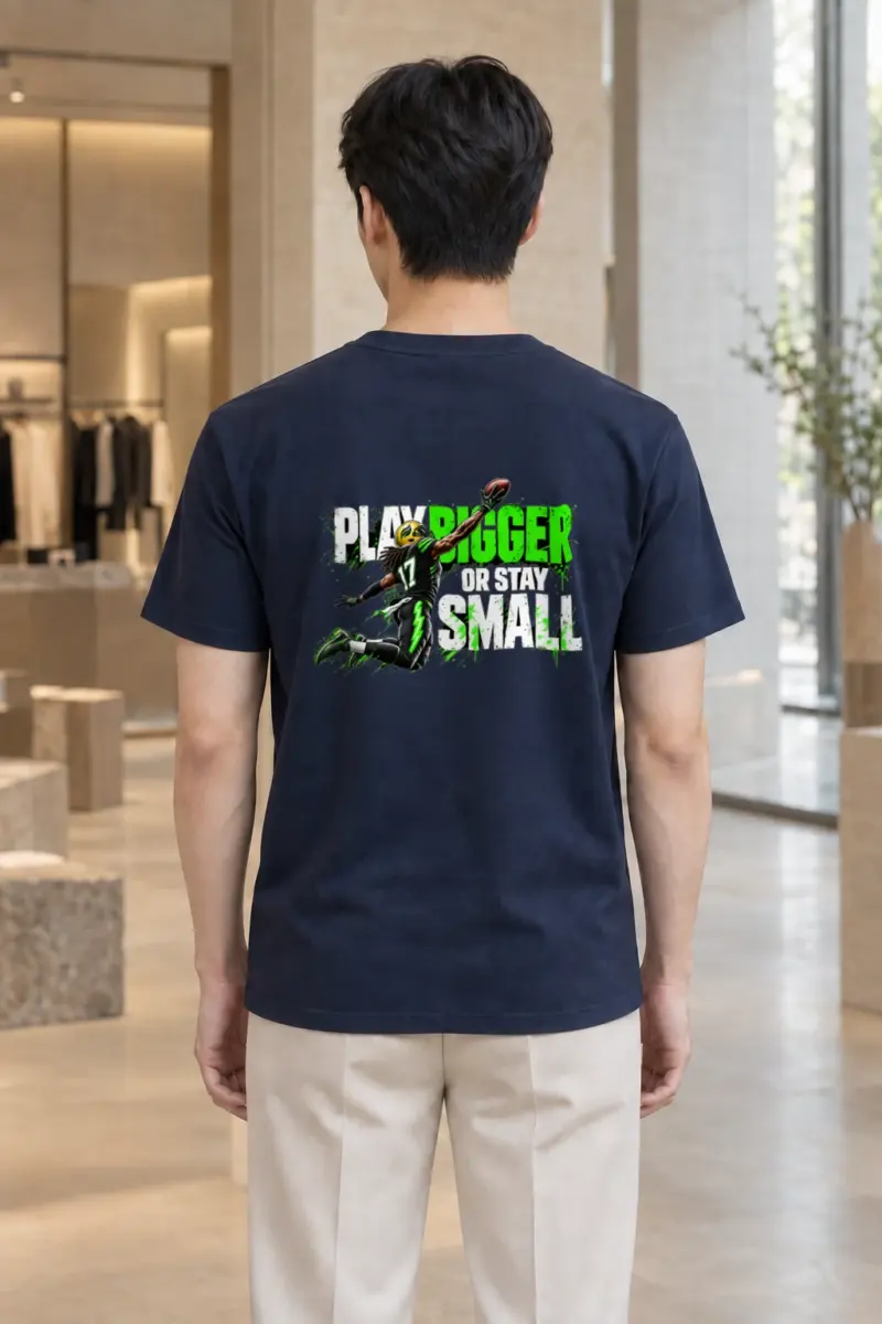 "Play Bigger" Heavyweight Unisex Crewneck T-shirt | Gildan 5000