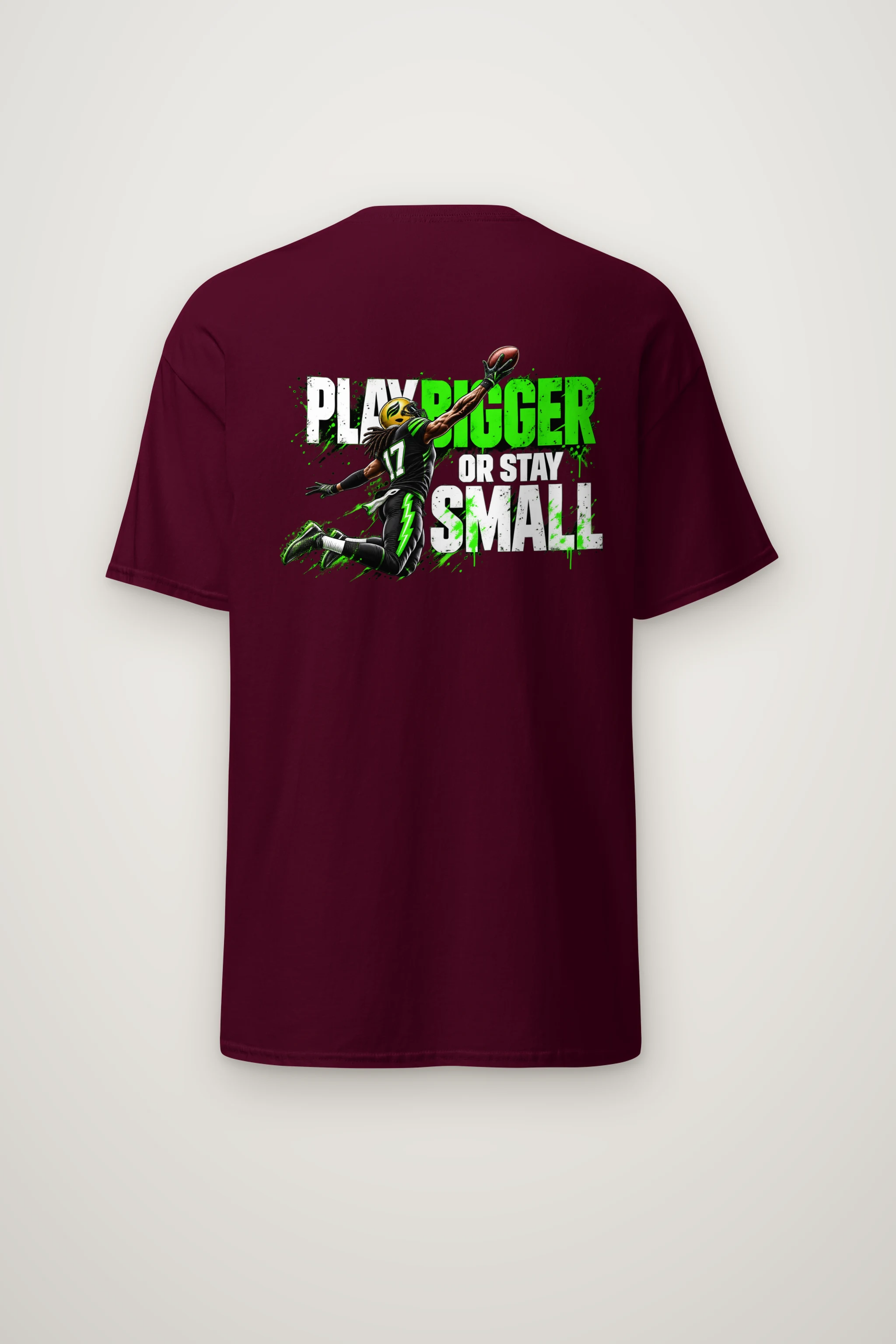 "Play Bigger" Heavyweight Unisex Crewneck T-shirt