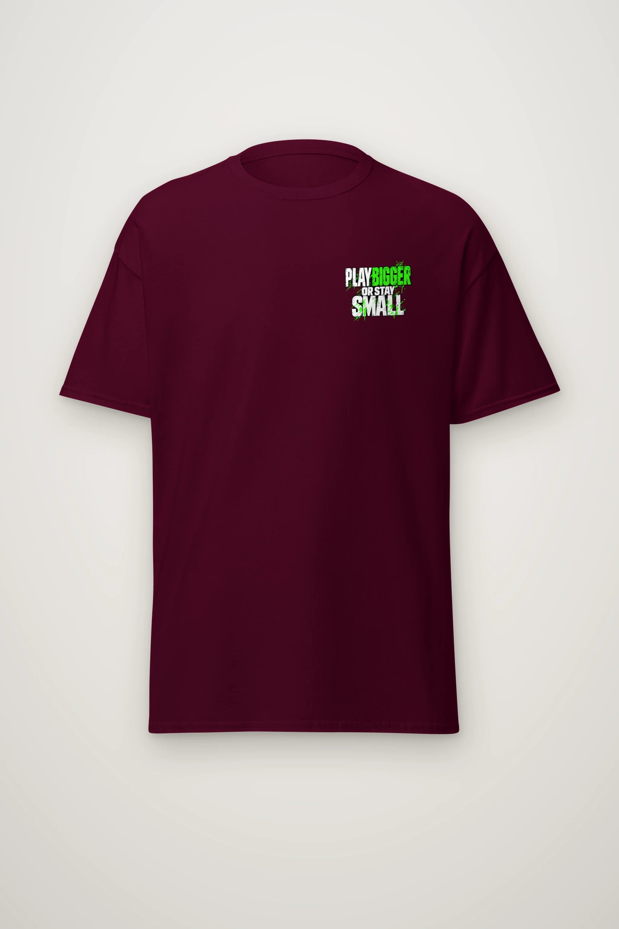 "Play Bigger" Heavyweight Unisex Crewneck T-shirt