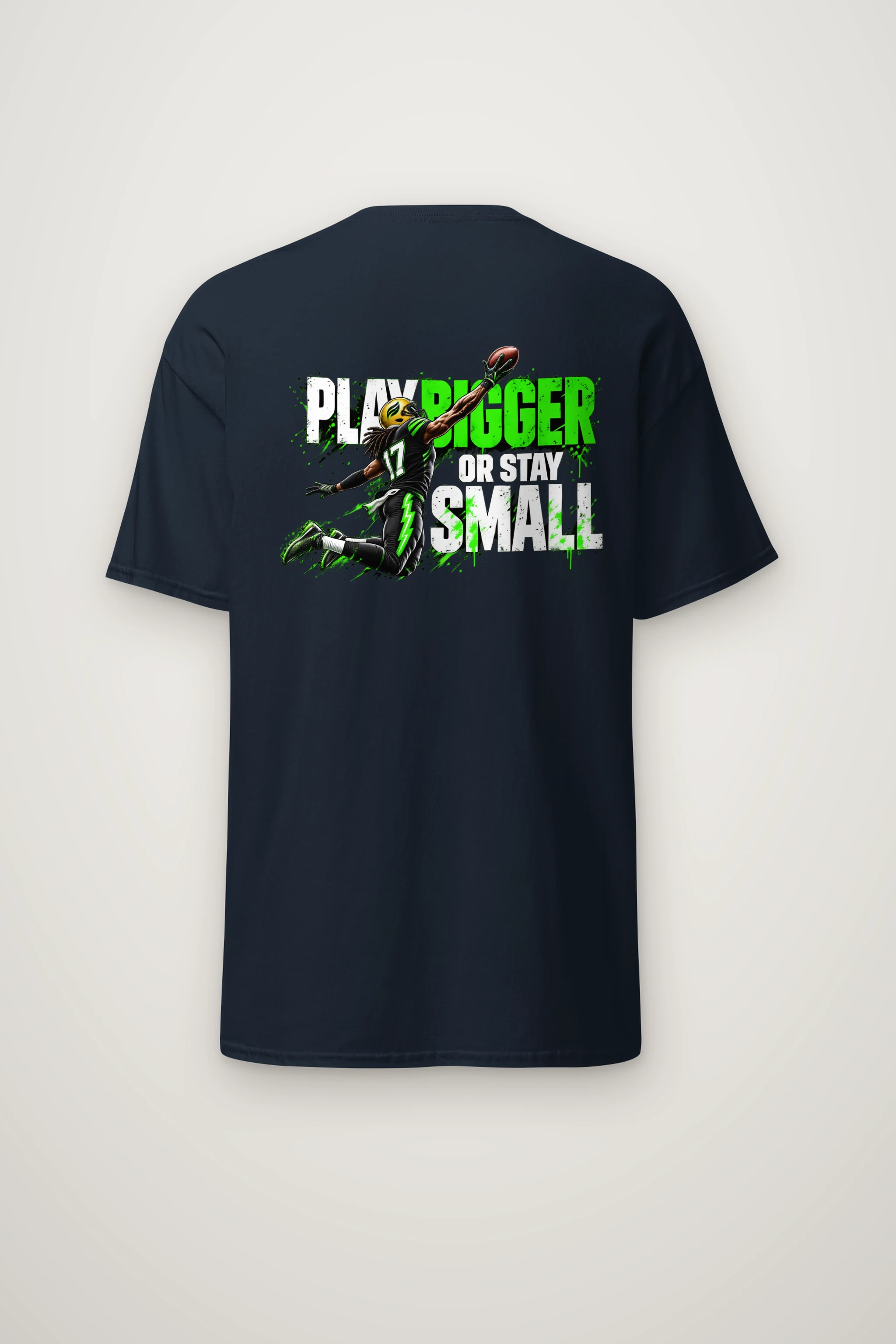 "Play Bigger" Heavyweight Unisex Crewneck T-shirt