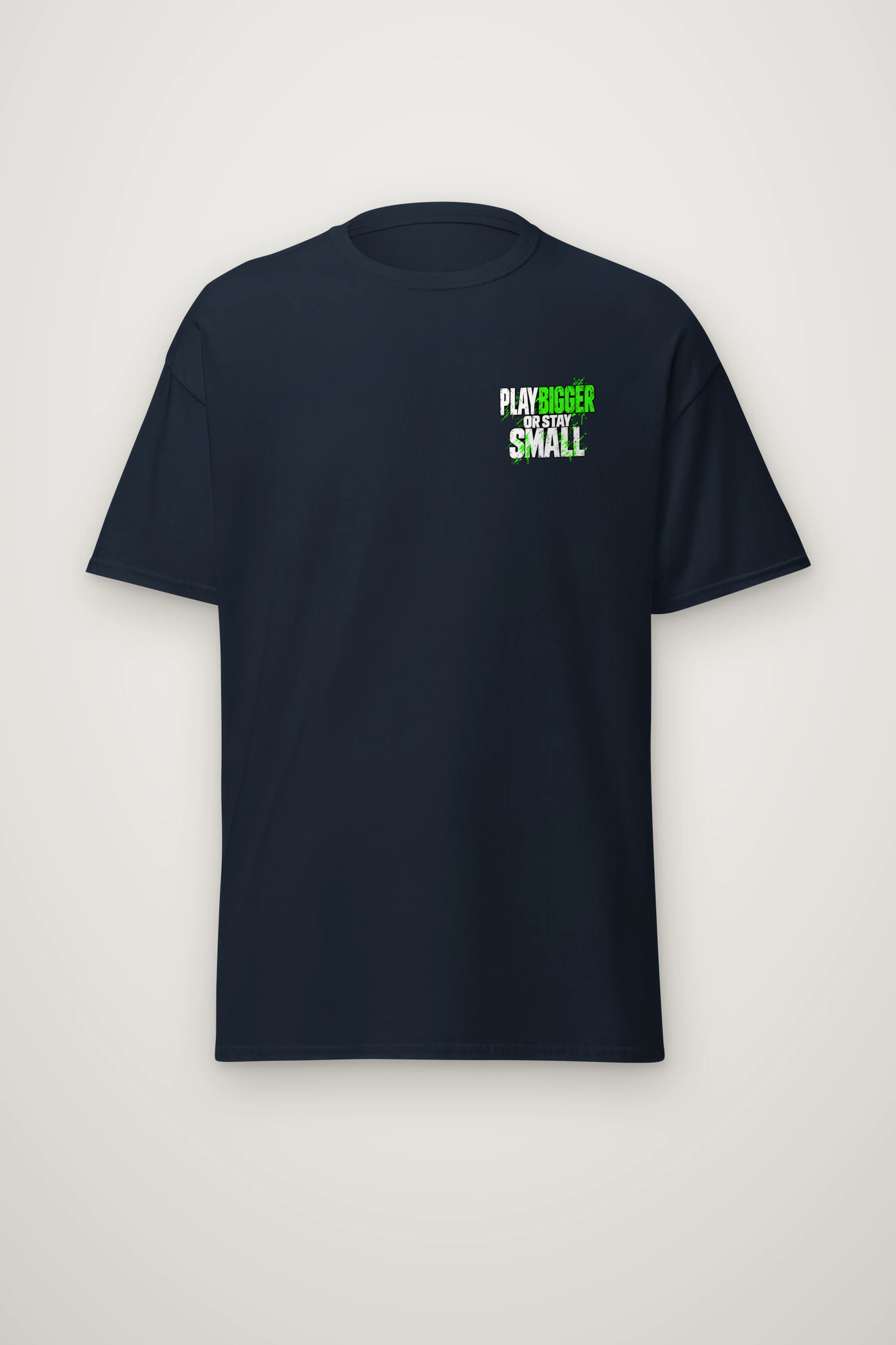 "Play Bigger" Heavyweight Unisex Crewneck T-shirt