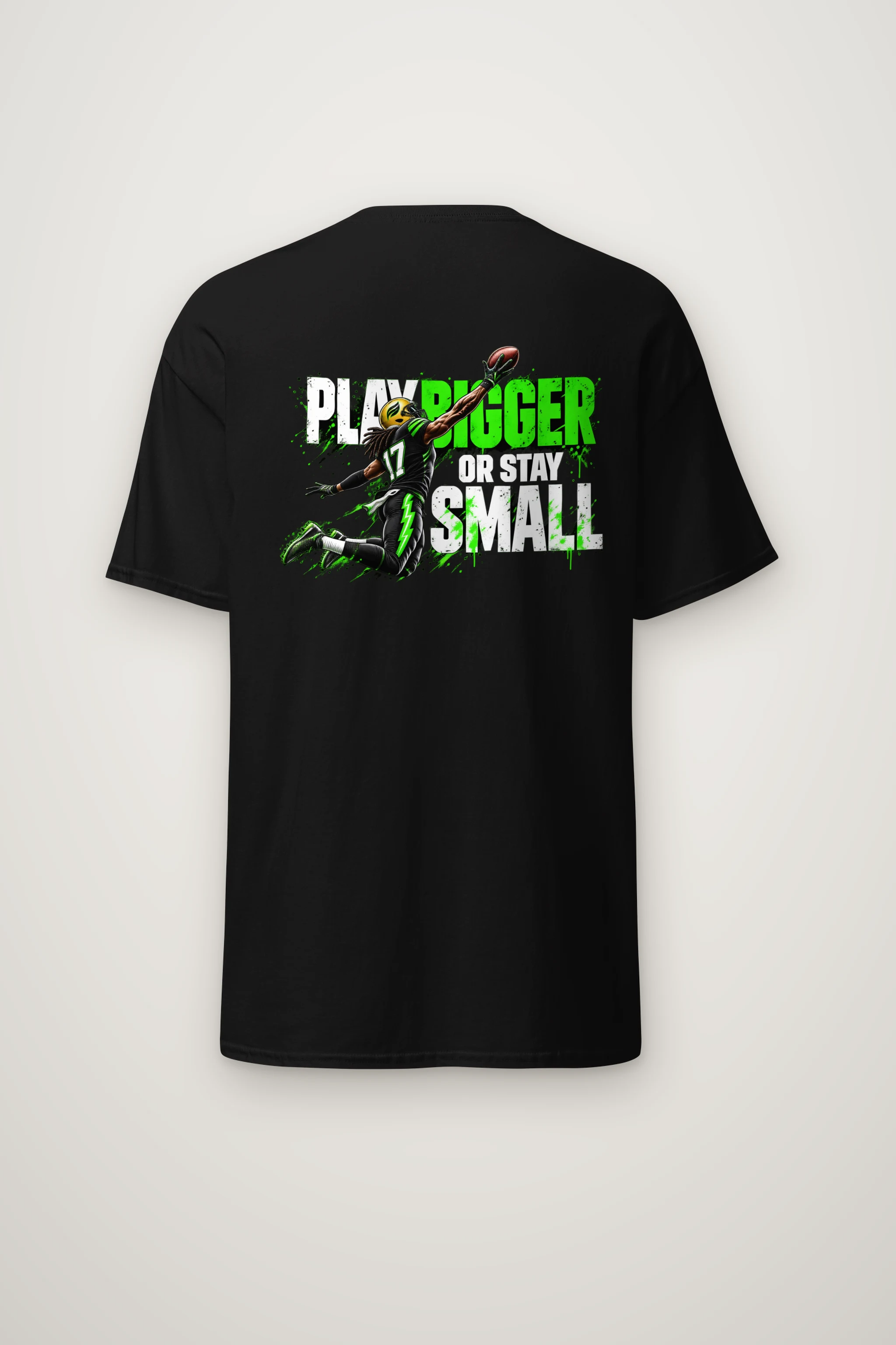 "Play Bigger" Heavyweight Unisex Crewneck T-shirt