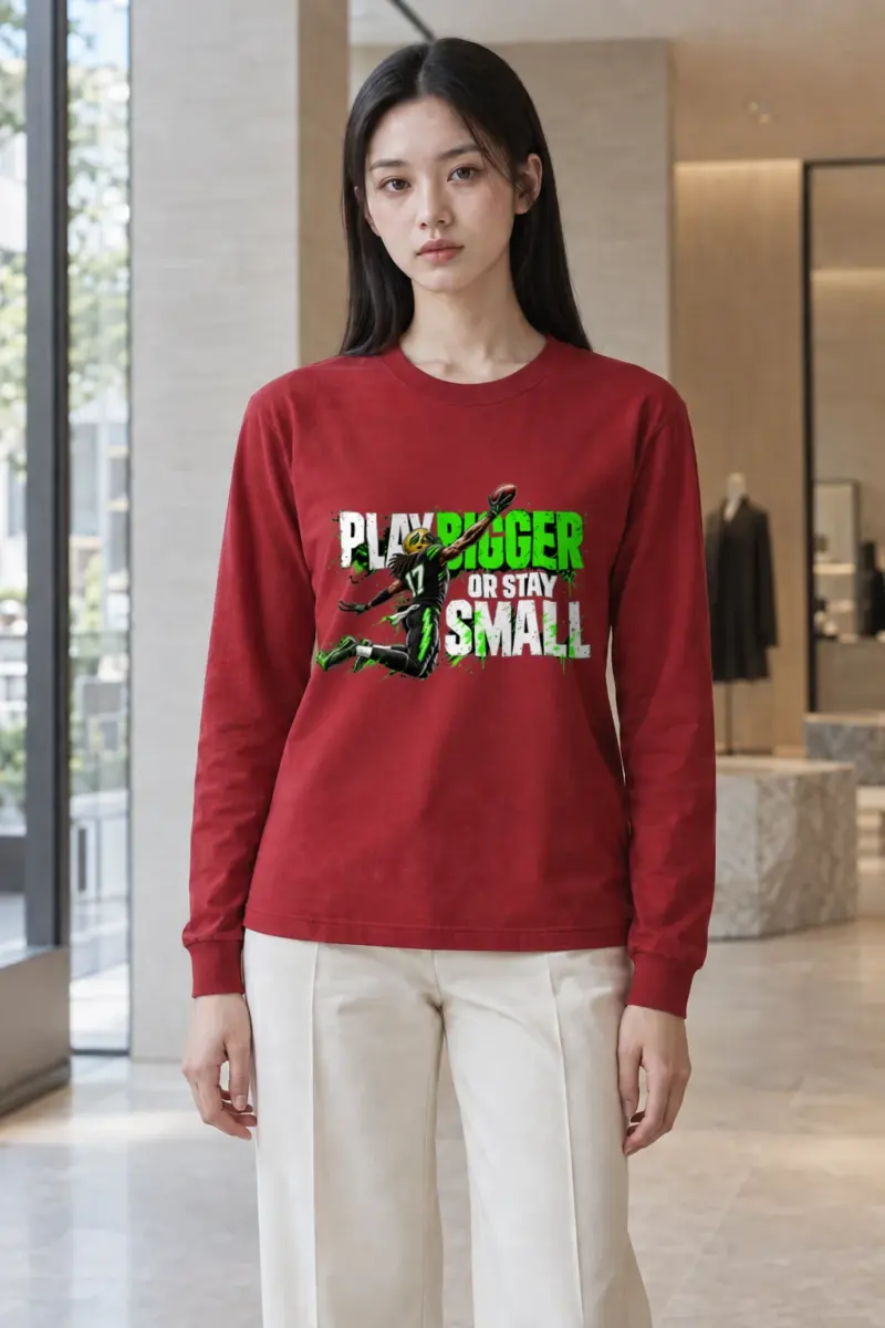 "Play Bigger" Unisex Longsleeve T-shirt | Gildan 2400