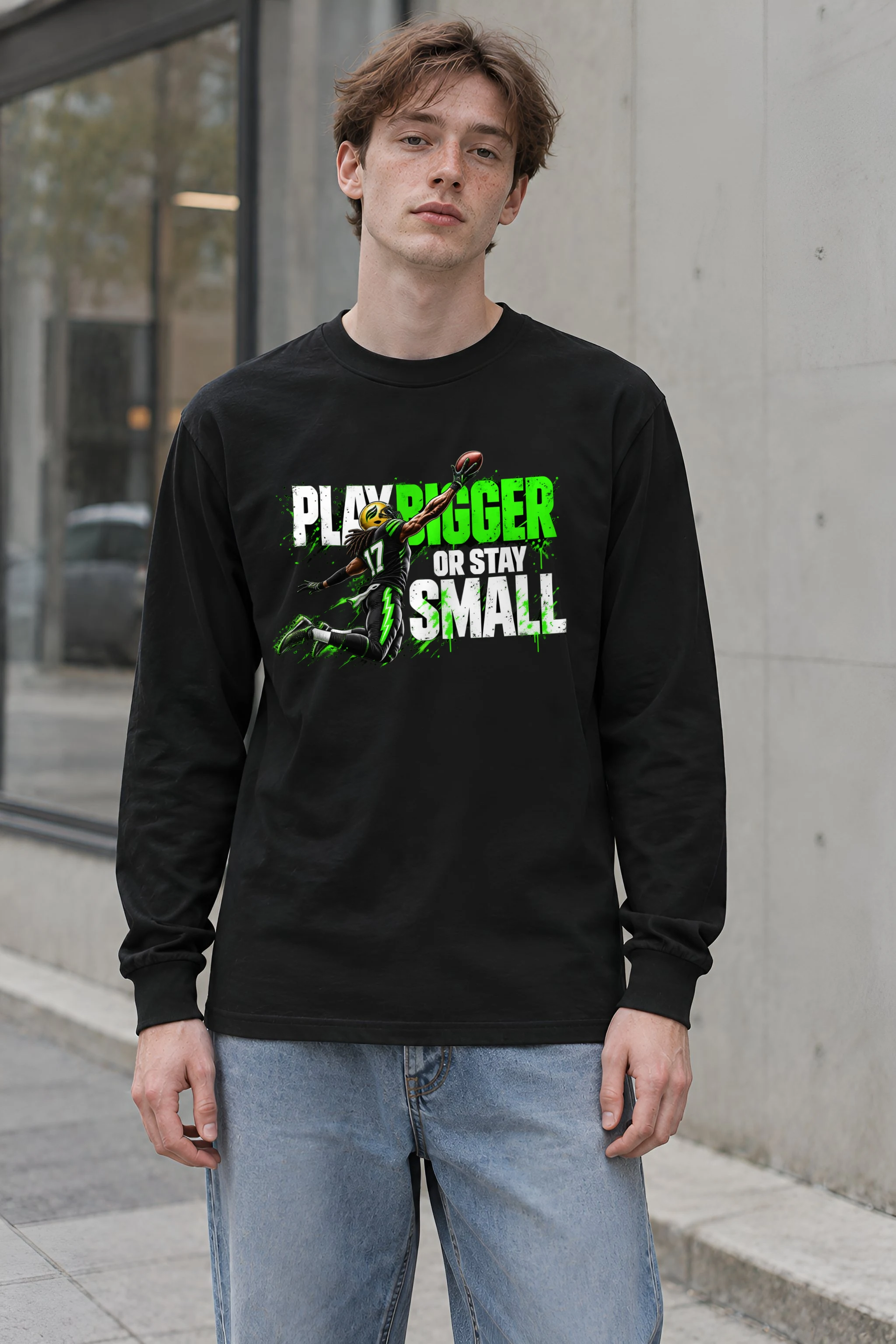 "Play Bigger" Unisex Longsleeve T-shirt