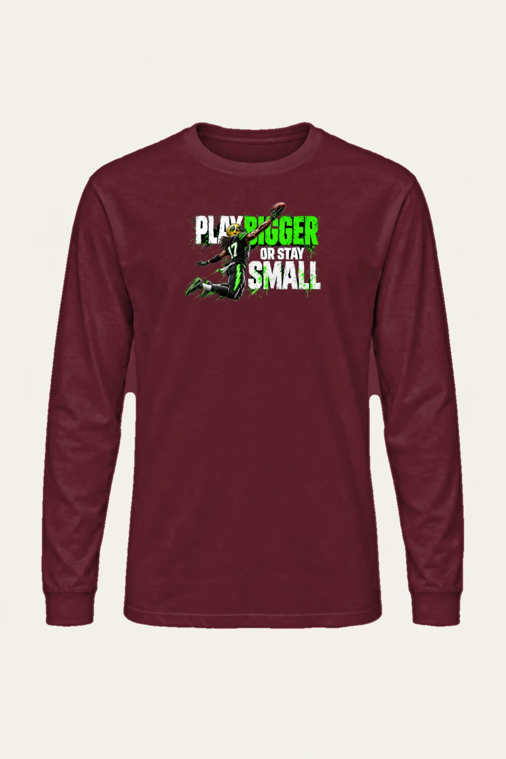 "Play Bigger" Unisex Longsleeve T-shirt | Gildan 2400
