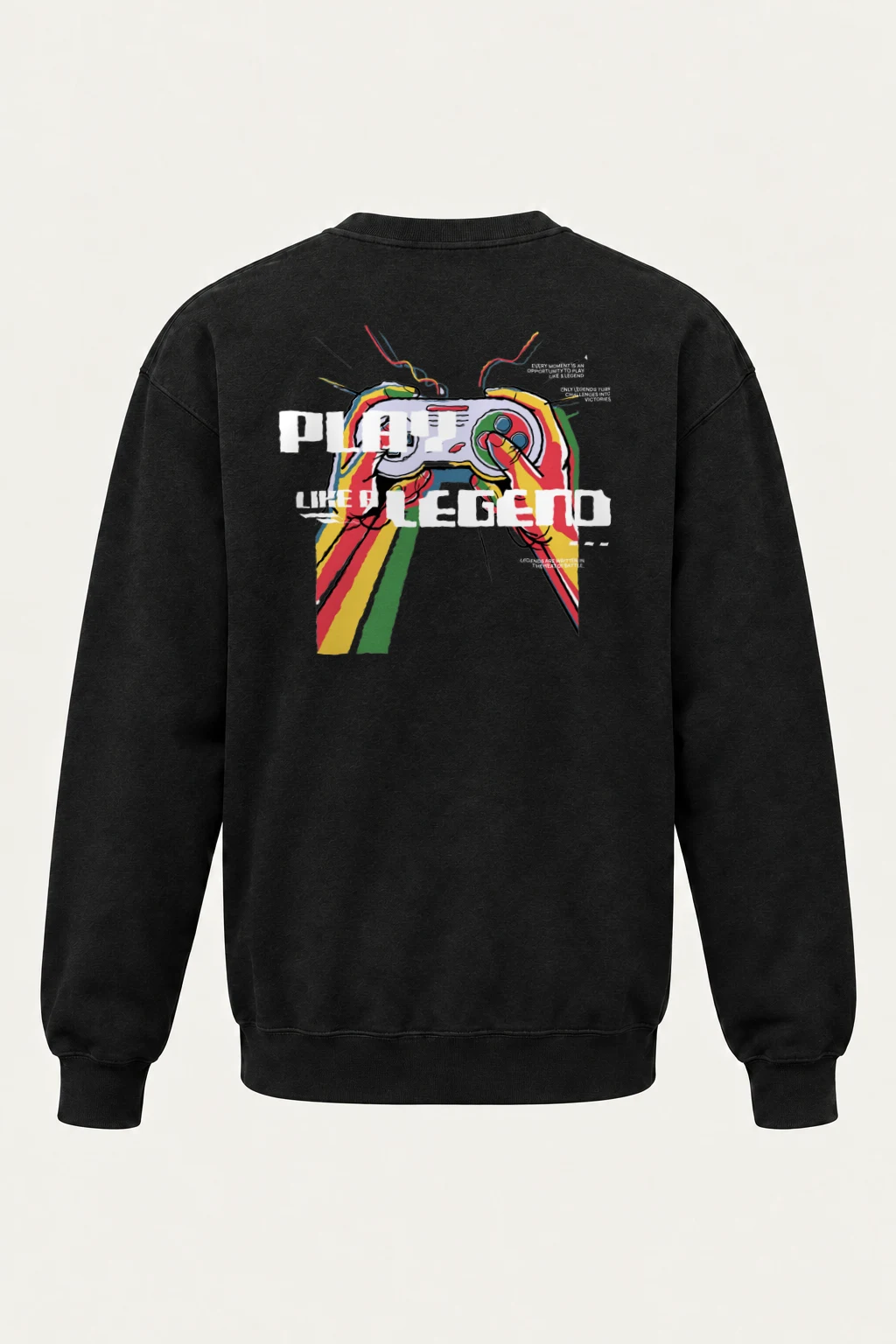 "Play Keep Your Game" Heavy Blend Unisex Crewneck Sweatshirt | Gildan 18000