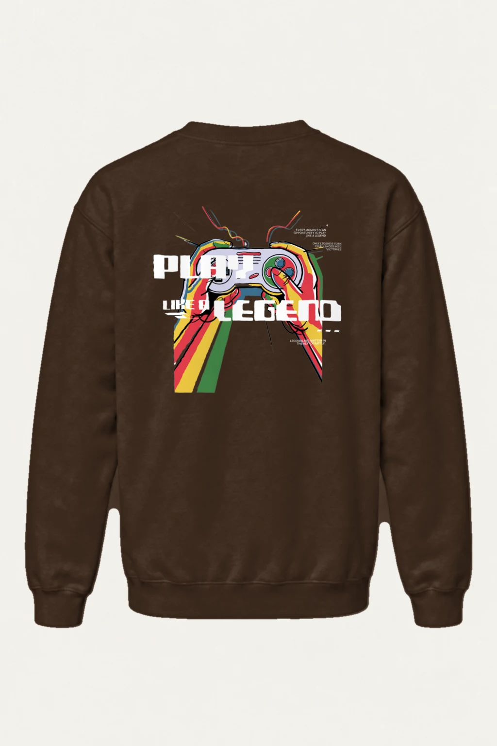 "Play Keep Your Game" Heavy Blend Unisex Crewneck Sweatshirt | Gildan 18000