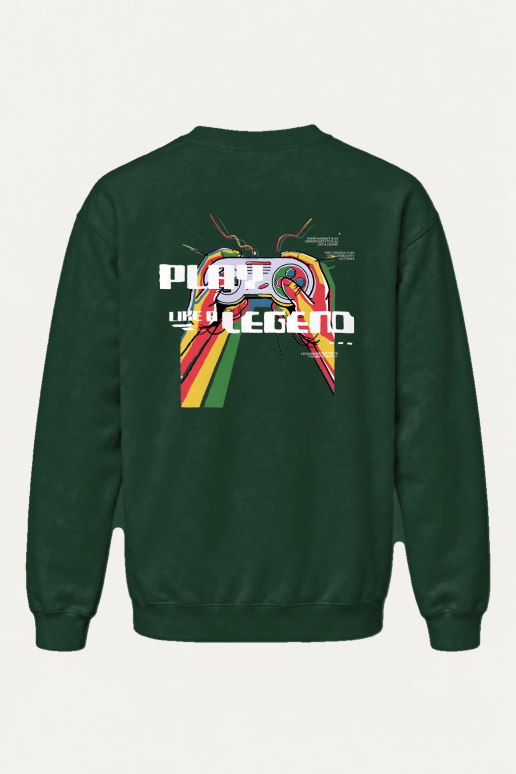 "Play Keep Your Game" Heavy Blend Unisex Crewneck Sweatshirt | Gildan 18000