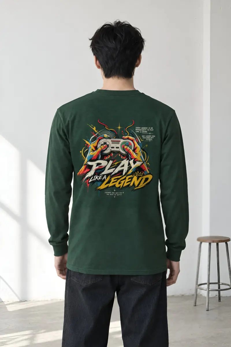 "Play Like a Legend" Unisex Longsleeve T-shirt
