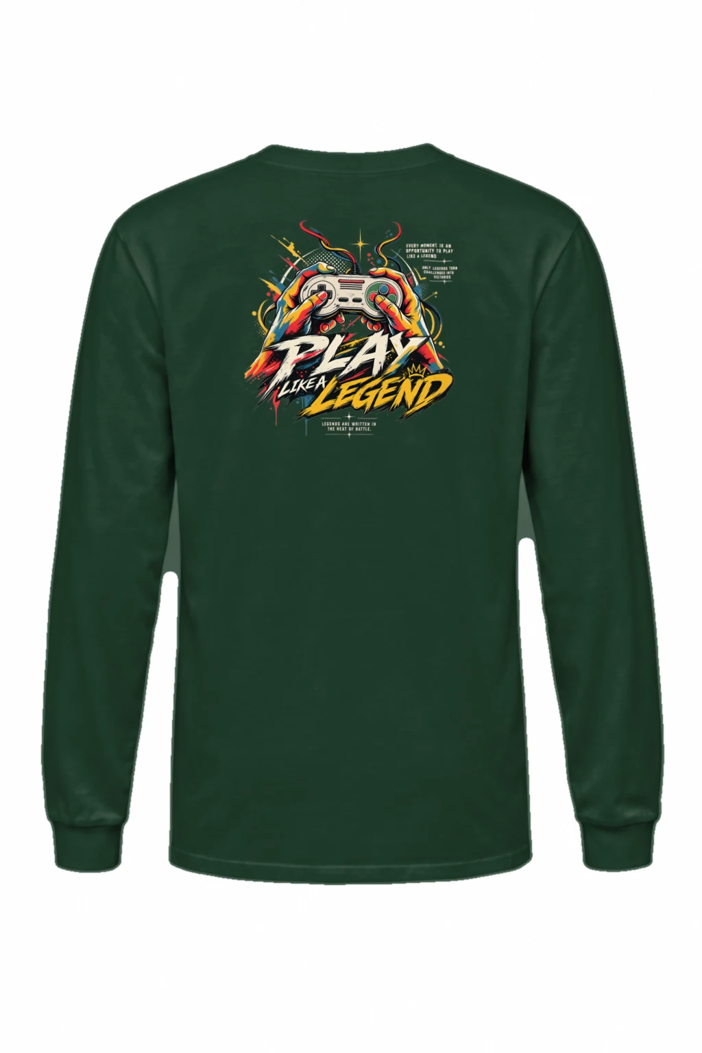 "Play Like a Legend" Unisex Longsleeve T-shirt | Gildan 2400