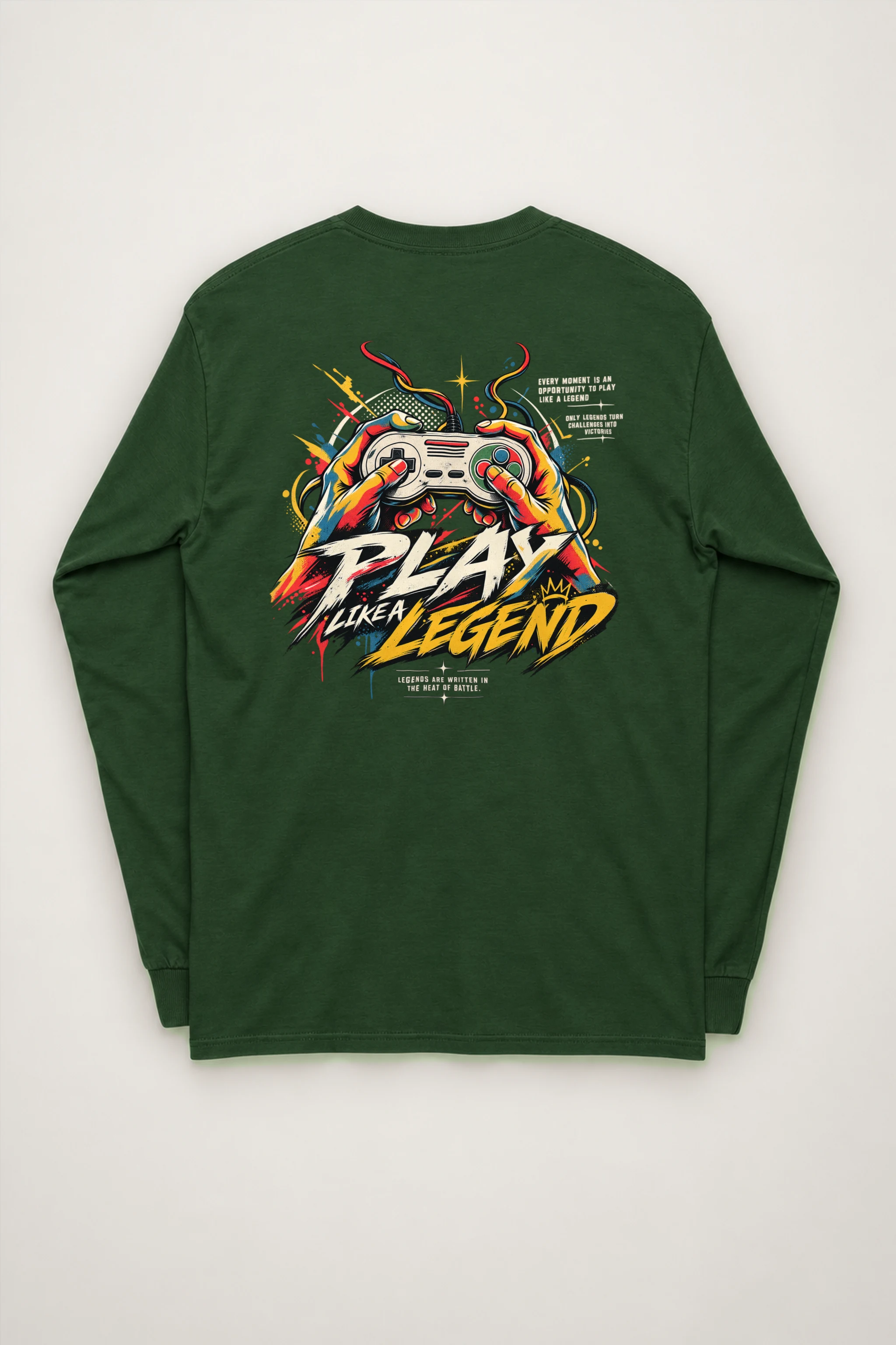 "Play Like a Legend" Unisex Longsleeve T-shirt