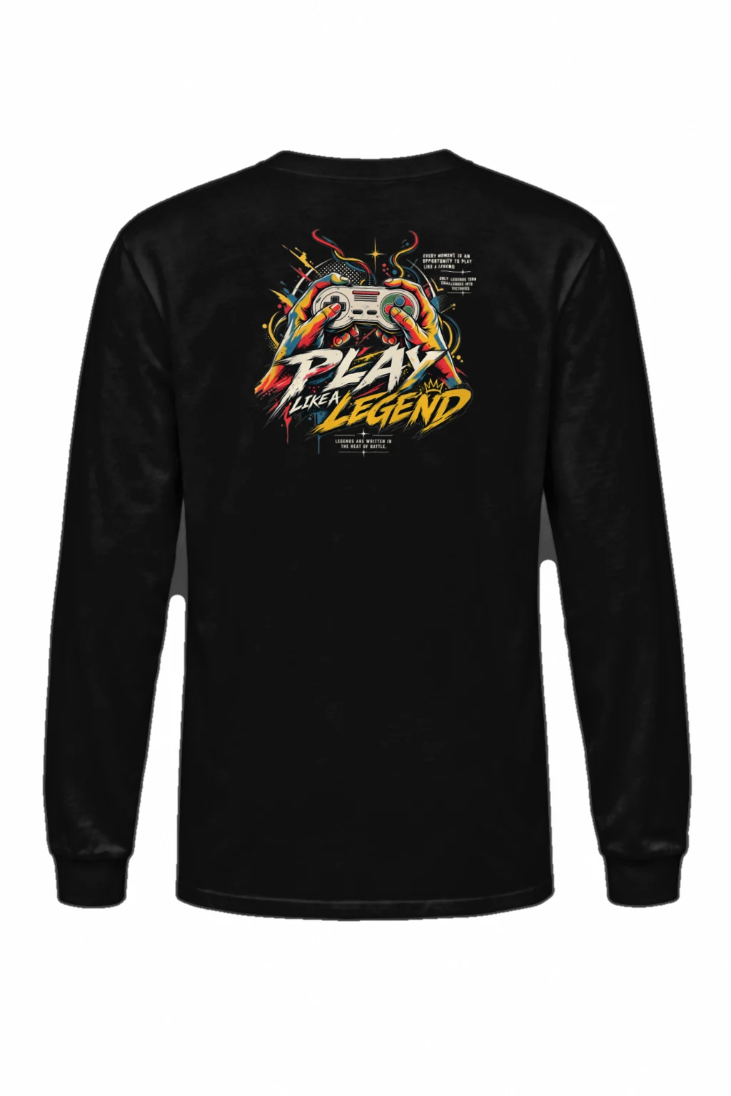 "Play Like a Legend" Unisex Longsleeve T-shirt | Gildan 2400