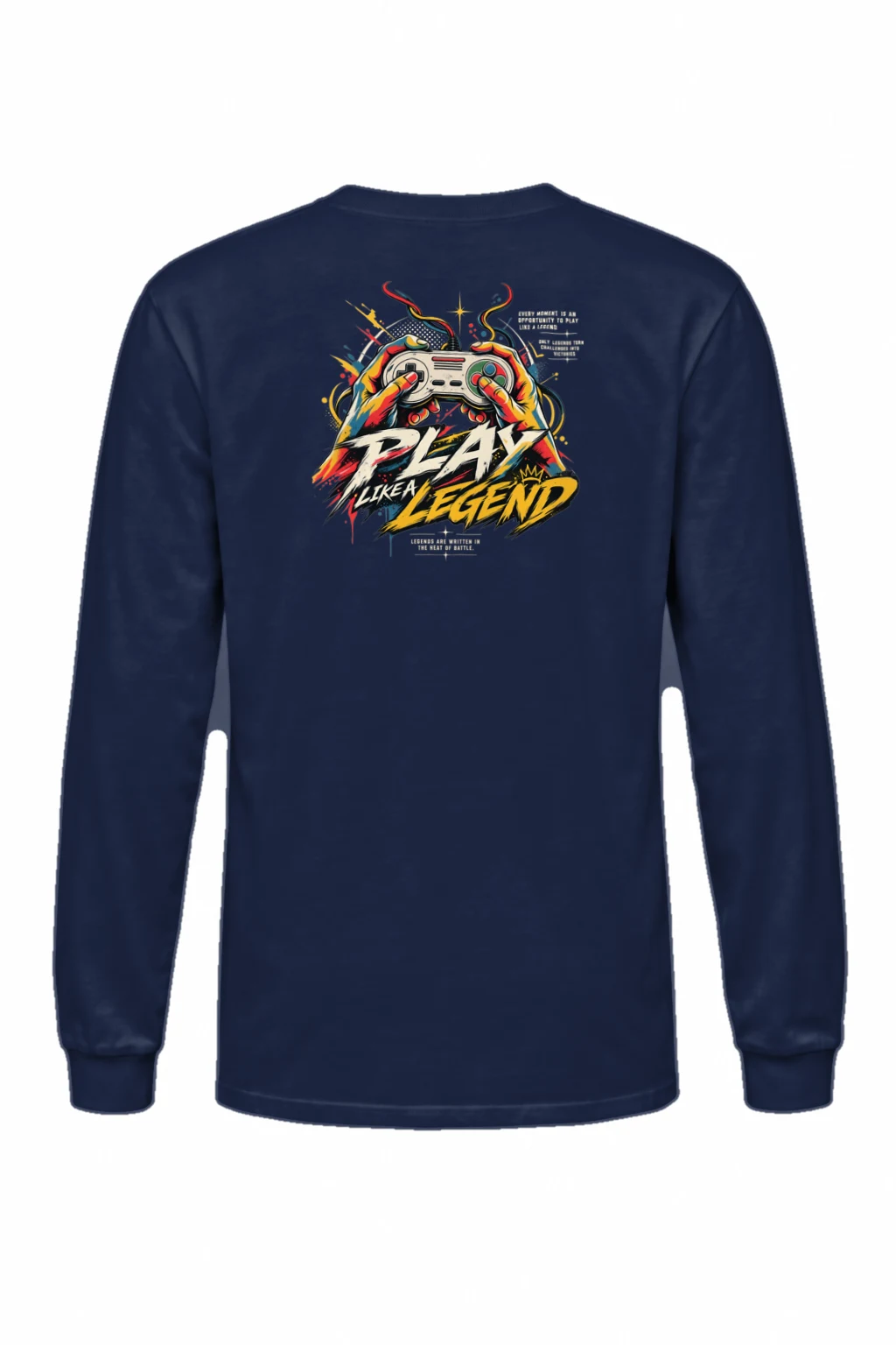 "Play Like a Legend" Unisex Longsleeve T-shirt | Gildan 2400