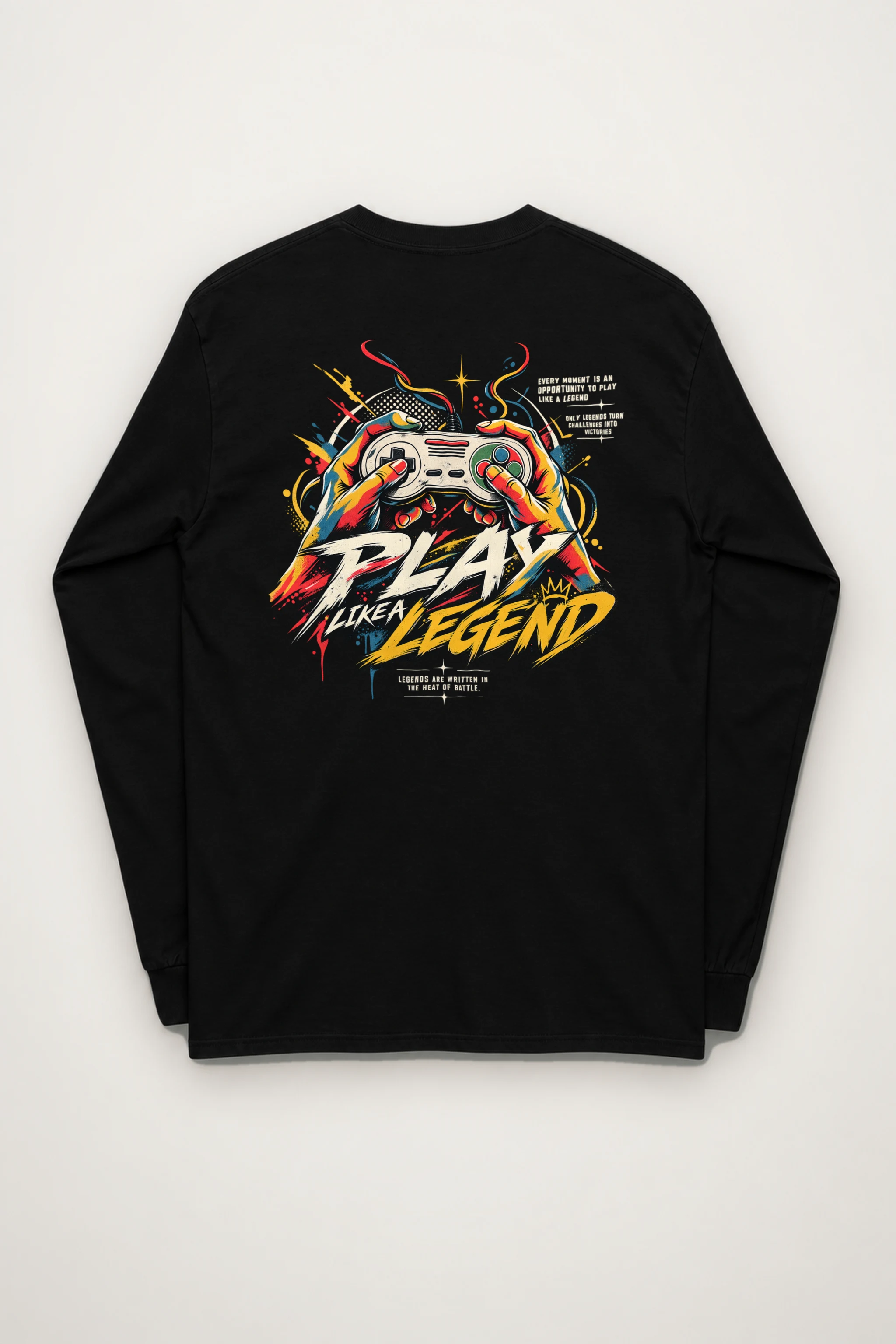 "Play Like a Legend" Unisex Longsleeve T-shirt