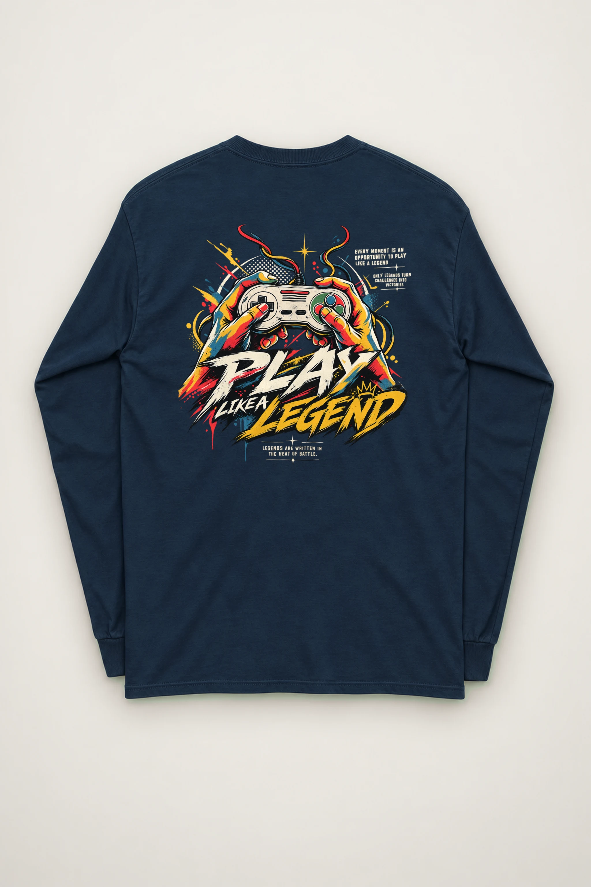 "Play Like a Legend" Unisex Longsleeve T-shirt