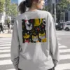"Playful Cat Garden" Unisex Longsleeve T-shirt | Gildan 2400