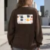 "Playful Cat Parade" Heavy Blend Unisex Crewneck Sweatshirt | Gildan 18000