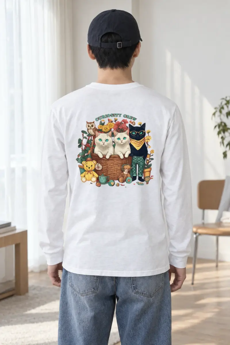 "Playroom Paws" Unisex Longsleeve T-shirt