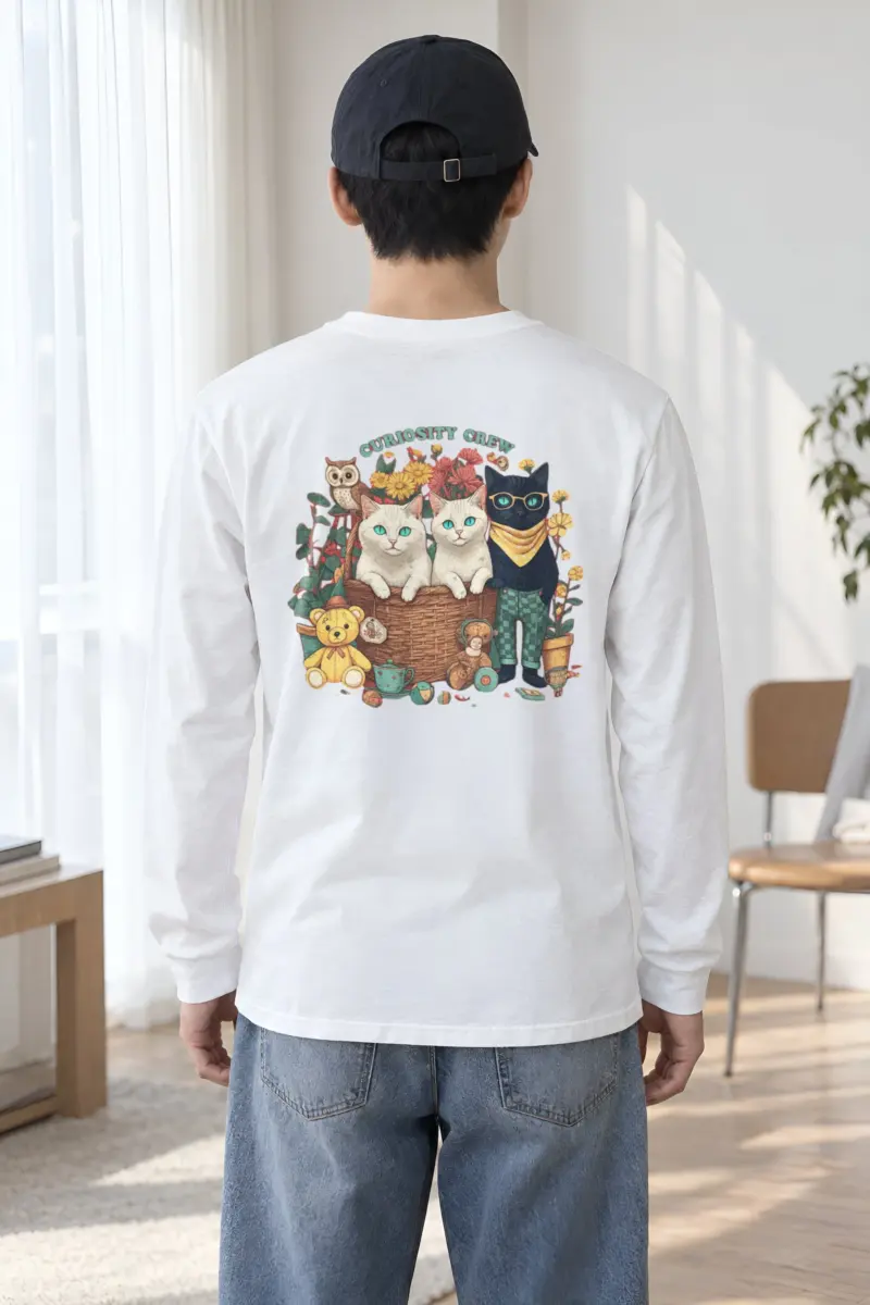 "Playroom Paws" Unisex Longsleeve T-shirt