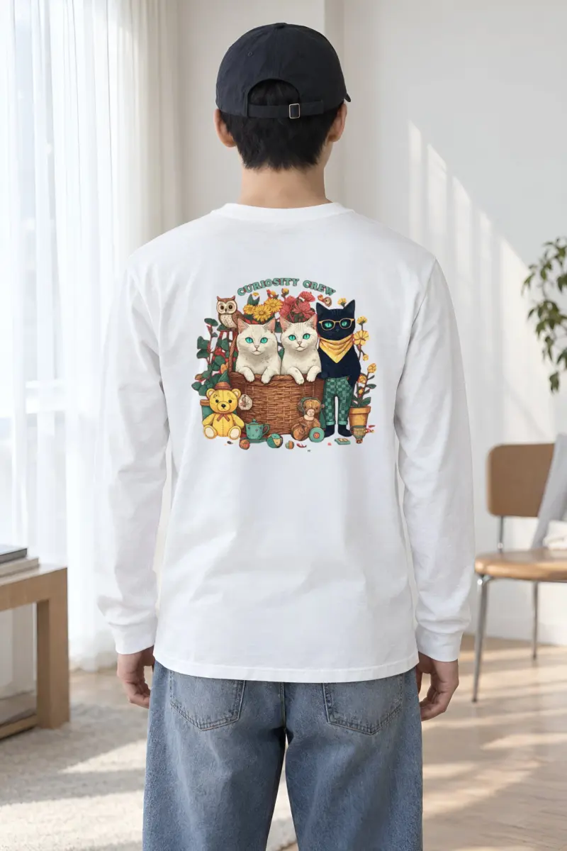 "Playroom Paws" Unisex Longsleeve T-shirt