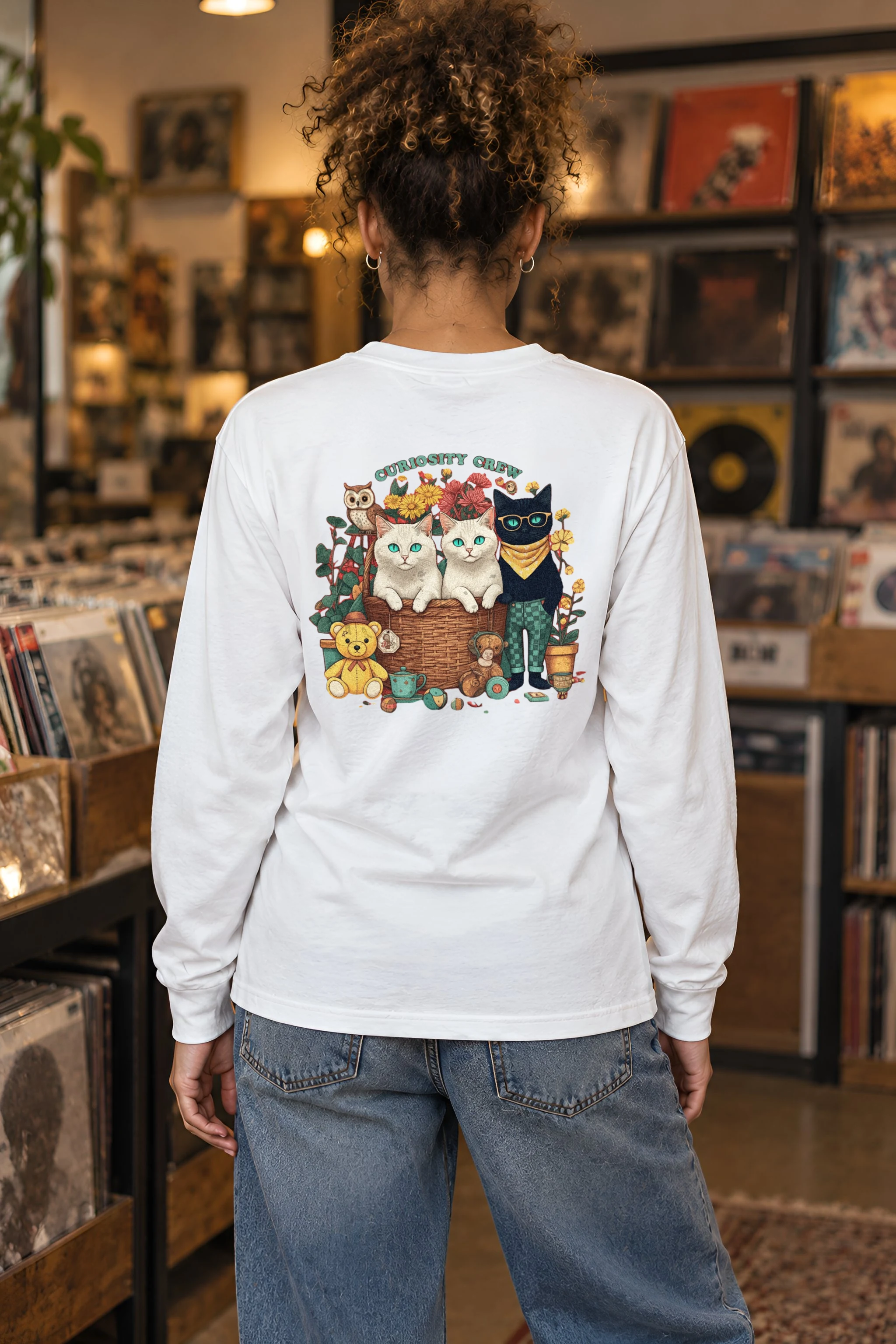 "Playroom Paws" Unisex Longsleeve T-shirt