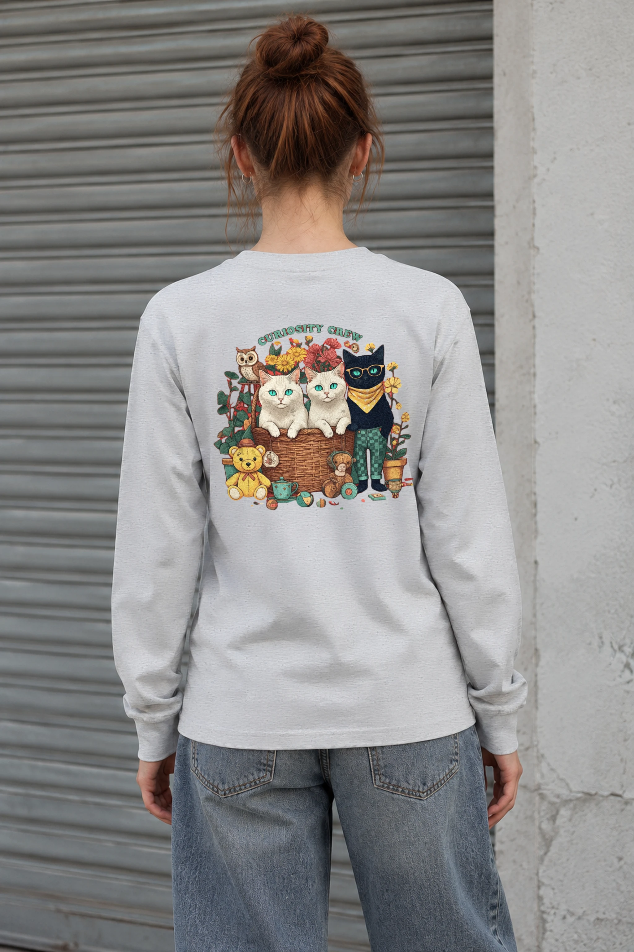 "Playroom Paws" Unisex Longsleeve T-shirt