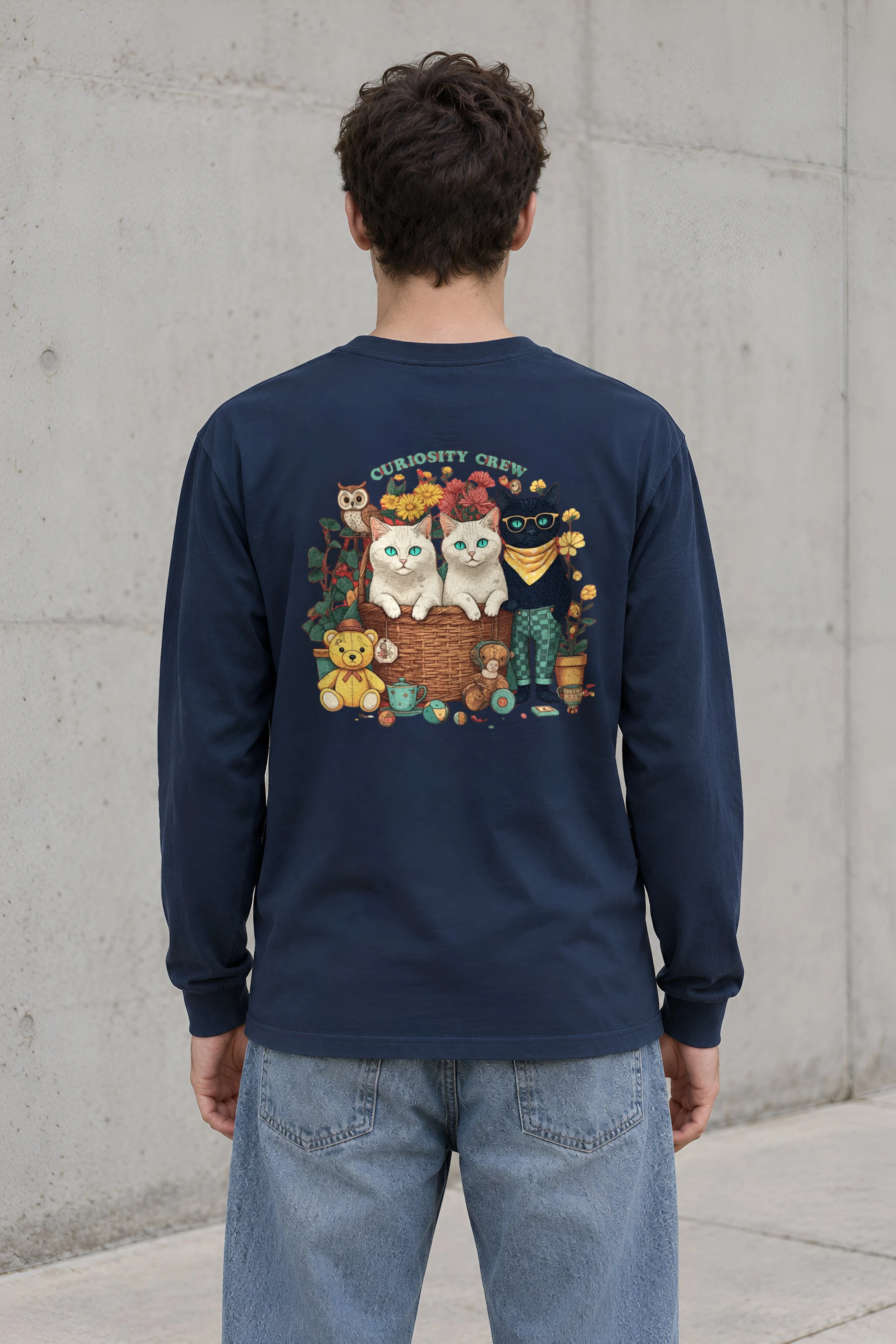 "Playroom Paws" Unisex Longsleeve T-shirt