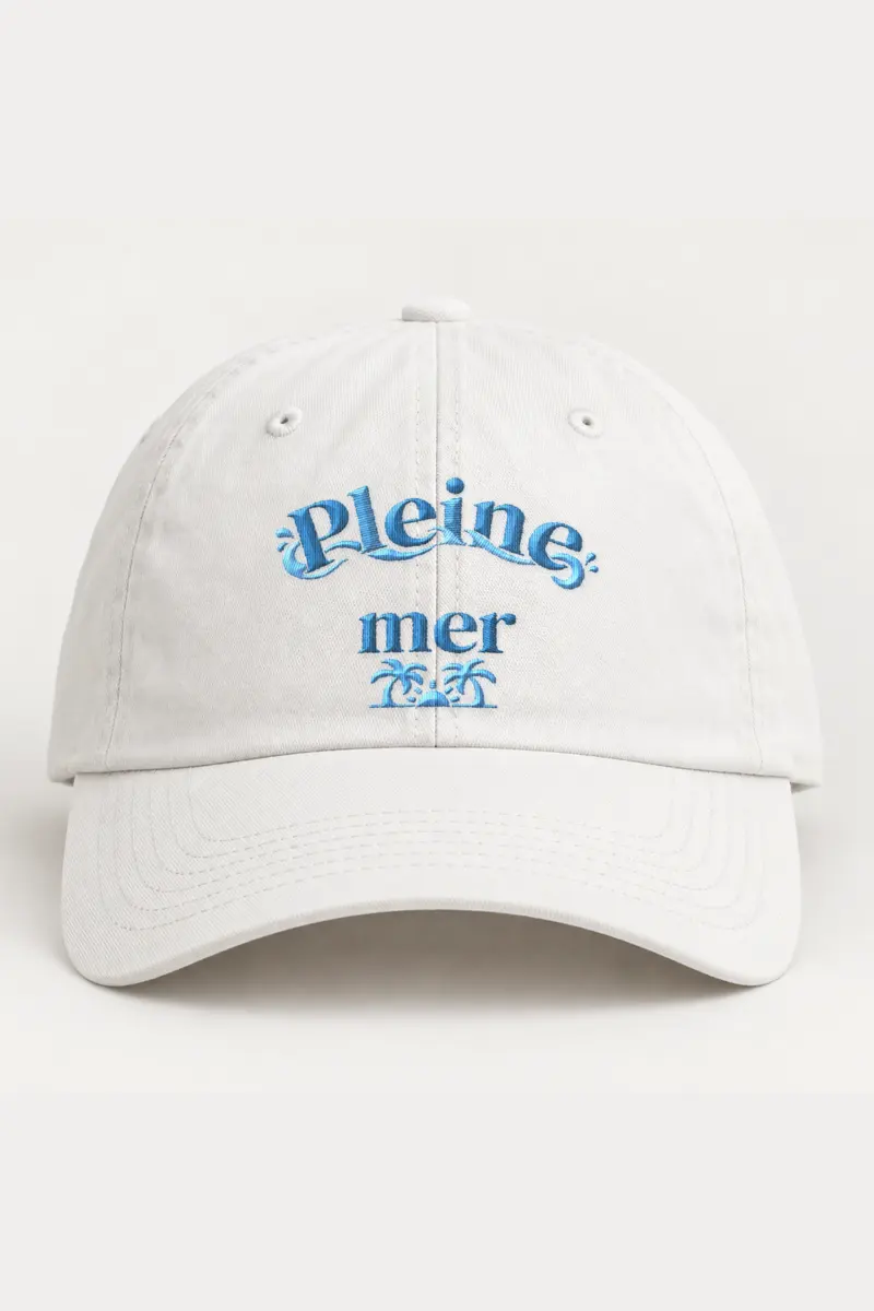 "Pleine Mer Wave" Classic Dad Hat · Embroidered