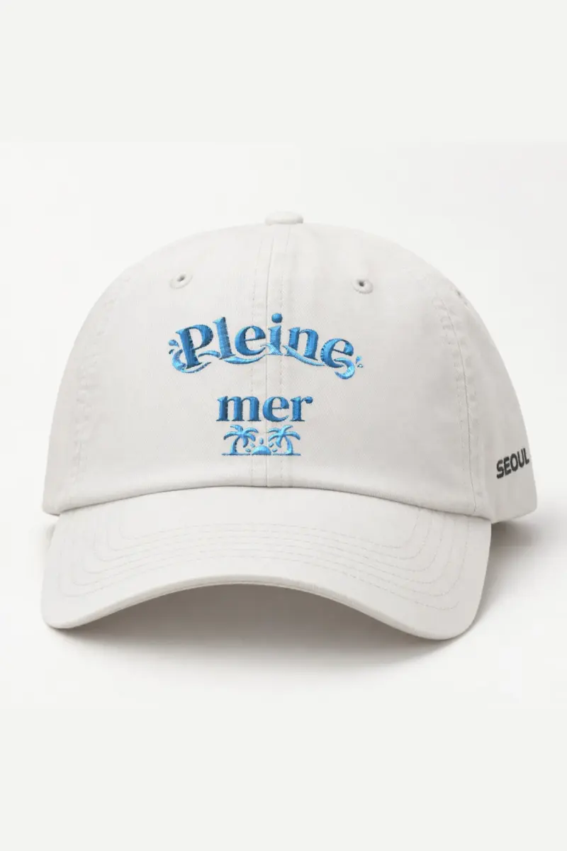 "Pleine Mer Wave" Classic Dad Hat · Embroidered