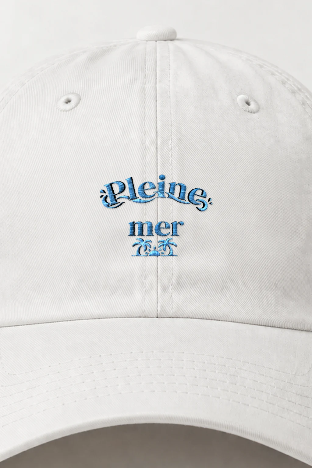 "Pleine Mer Wave" Classic Dad Hat · Embroidered | Yupoong 6245CM