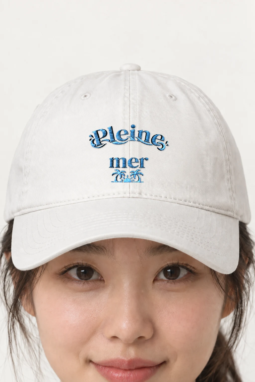 "Pleine Mer Wave" Classic Dad Hat · Embroidered | Yupoong 6245CM