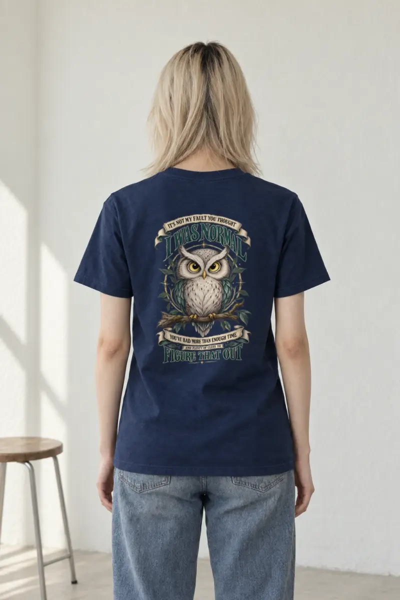 "Plenty Of Clues" Heavyweight Unisex Crewneck T-shirt