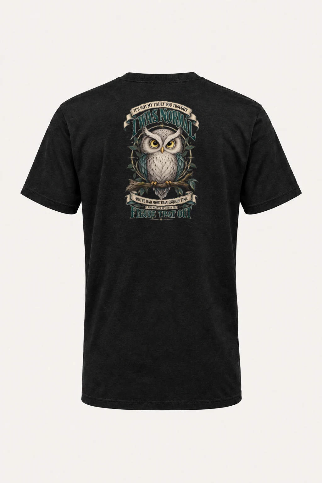 "Plenty Of Clues" Heavyweight Unisex Crewneck T-shirt | Gildan 5000