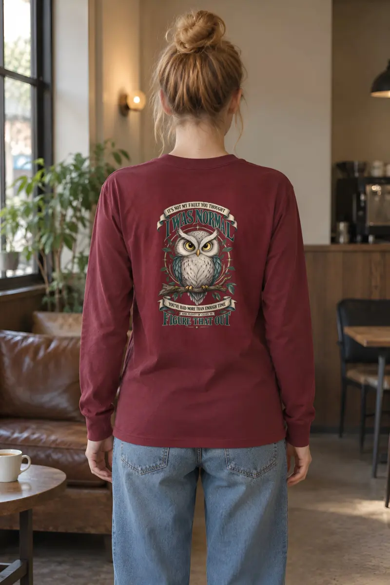 "Plenty Of Clues" Unisex Longsleeve T-shirt