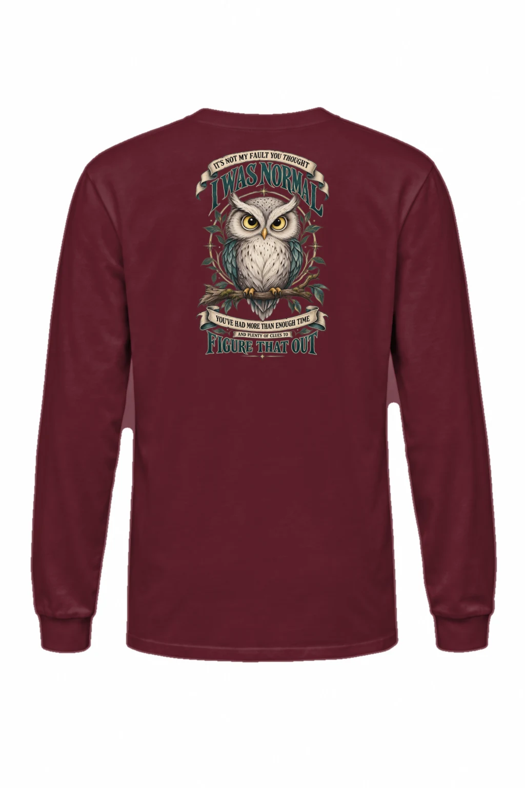 "Plenty Of Clues" Unisex Longsleeve T-shirt | Gildan 2400
