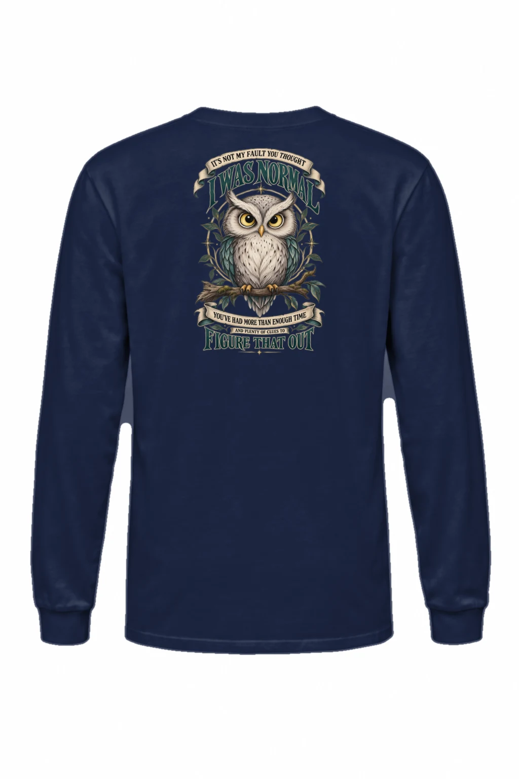 "Plenty Of Clues" Unisex Longsleeve T-shirt | Gildan 2400