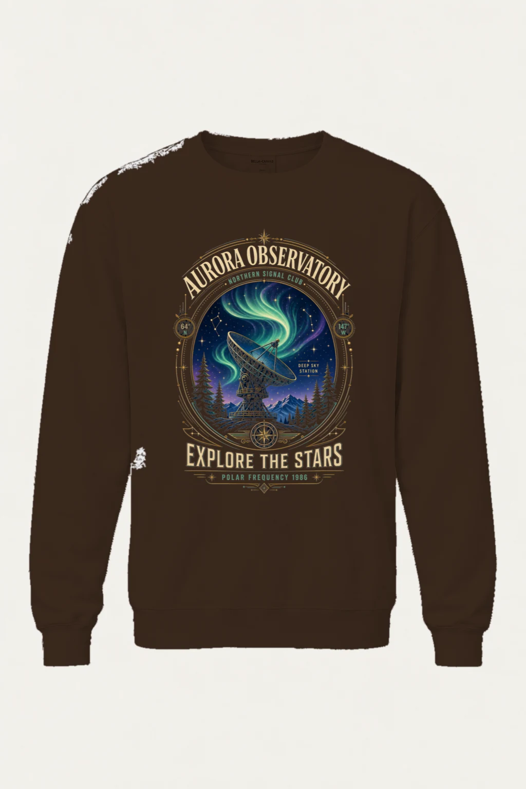 "Polar Frequency 1986" Heavy Blend Unisex Crewneck Sweatshirt | Gildan 18000