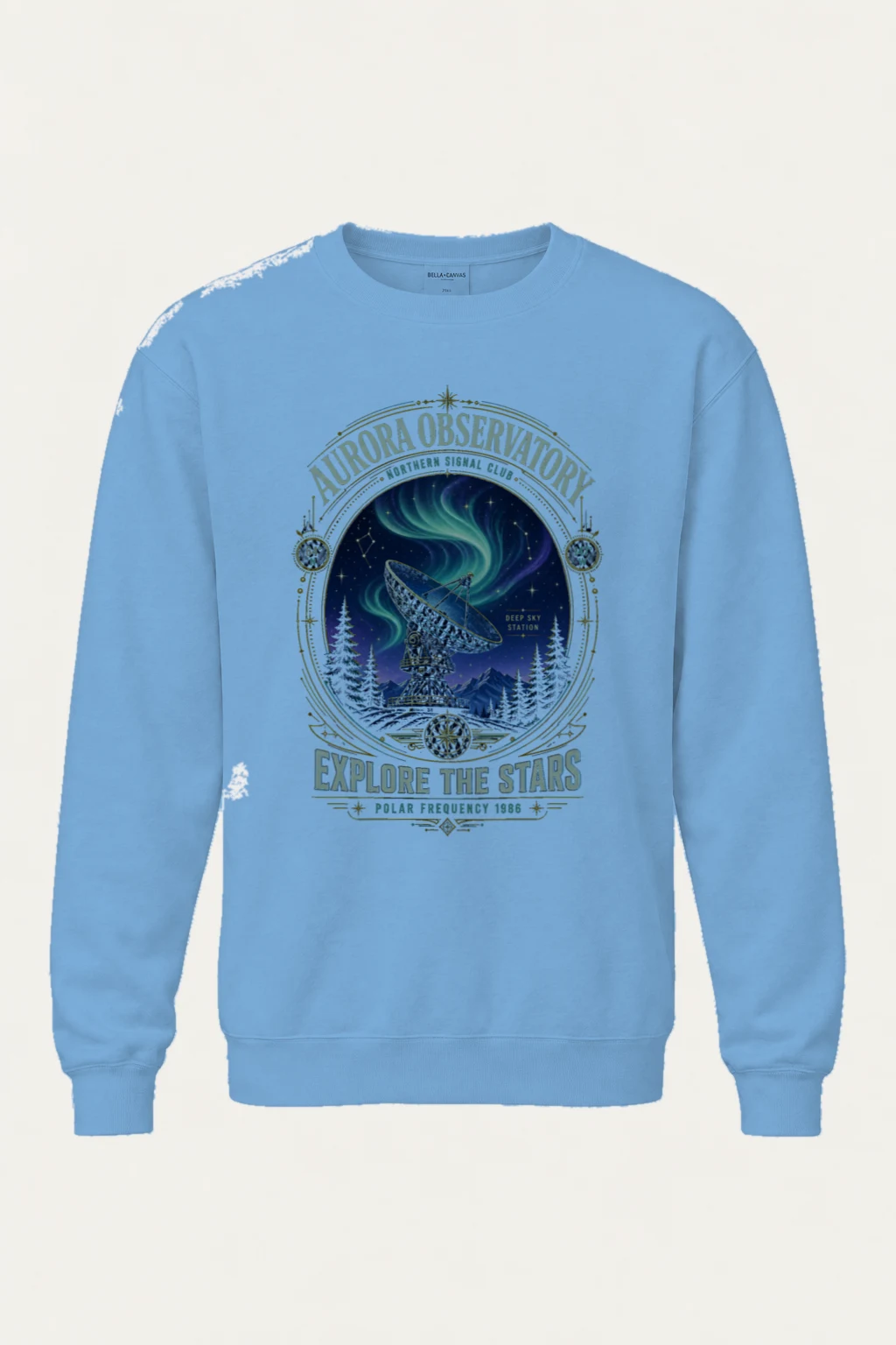 "Polar Frequency 1986" Heavy Blend Unisex Crewneck Sweatshirt | Gildan 18000