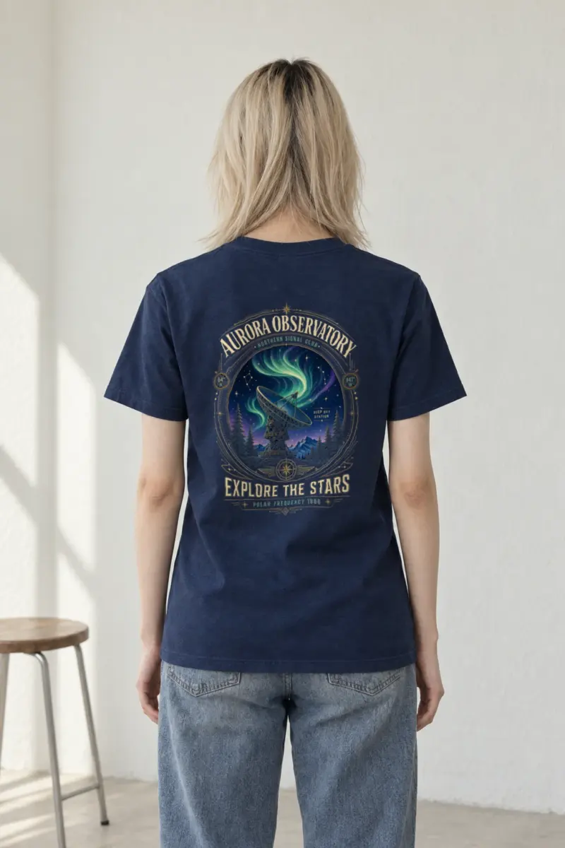 "Polar Frequency 1986" Heavyweight Unisex Crewneck T-shirt