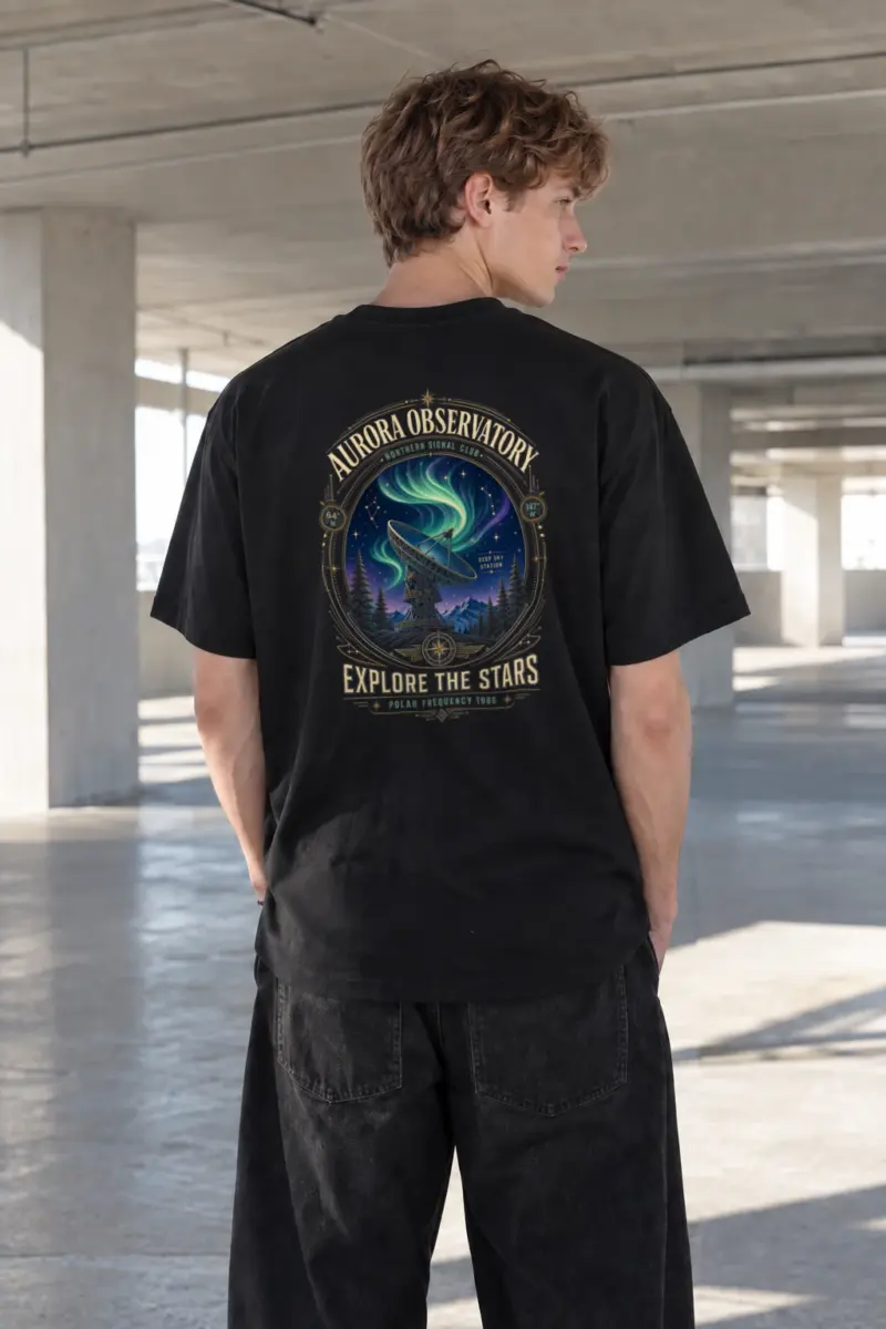 "Polar Frequency 1986" Heavyweight Unisex Crewneck T-shirt | Gildan 5000